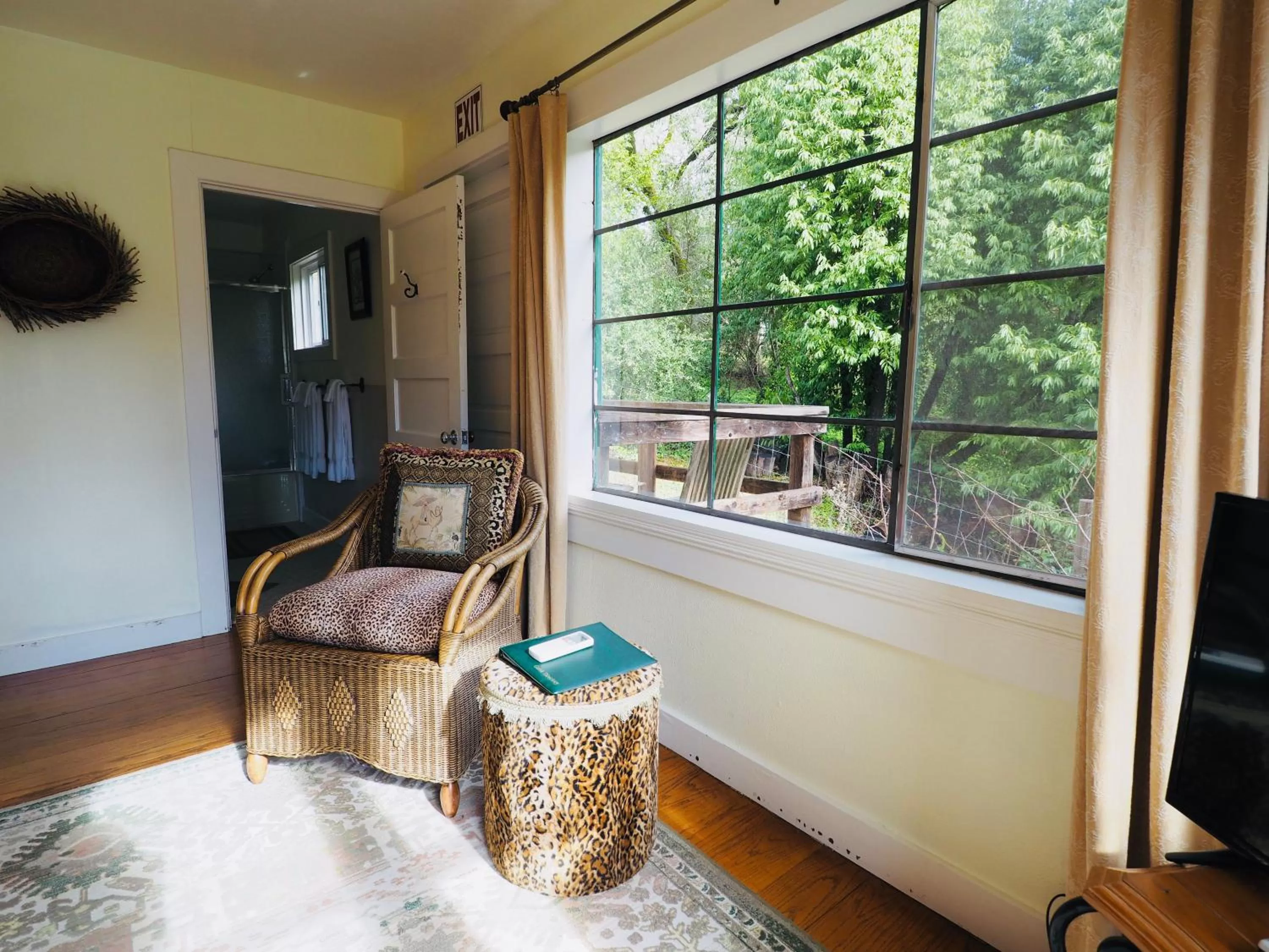 Seating Area in Mine and Farm, The Inn at Guerneville, CA