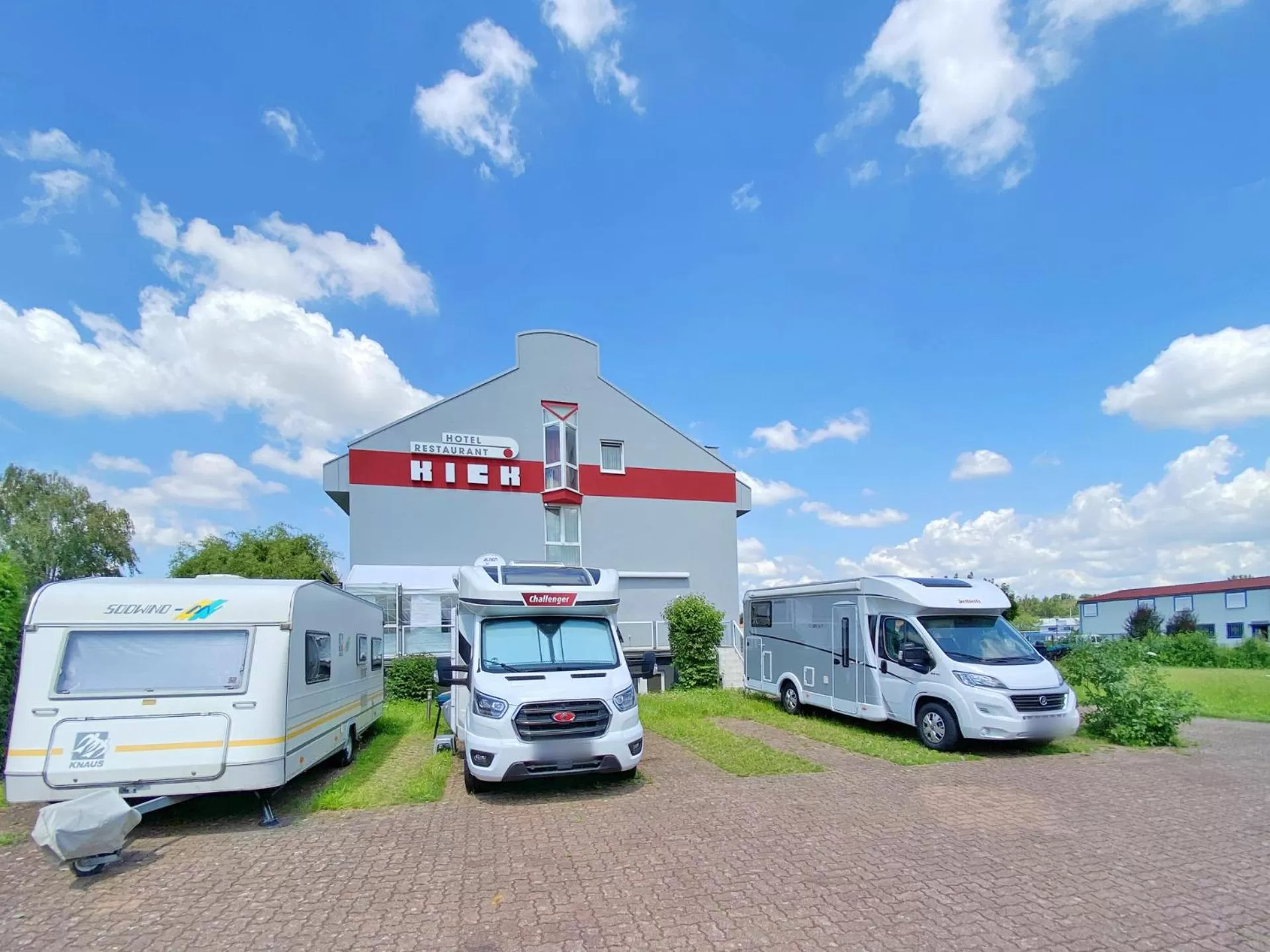 Property Building in Hotel Kick