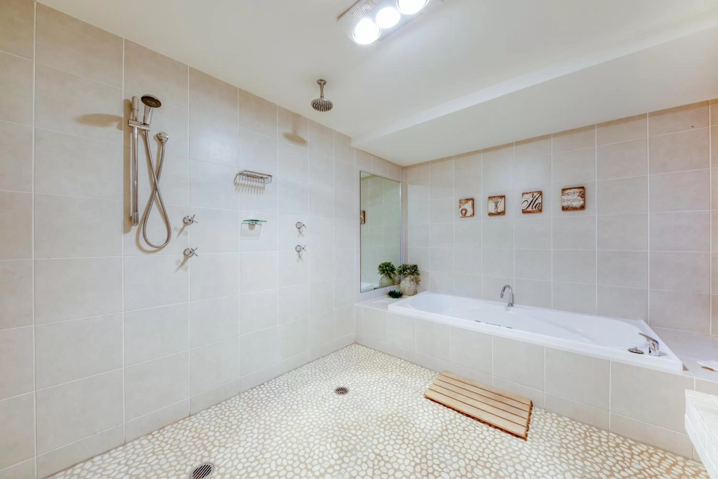 Shower, Bathroom in Taman Sari Luxury Private Pavilions - Pet Friendly Accomodation