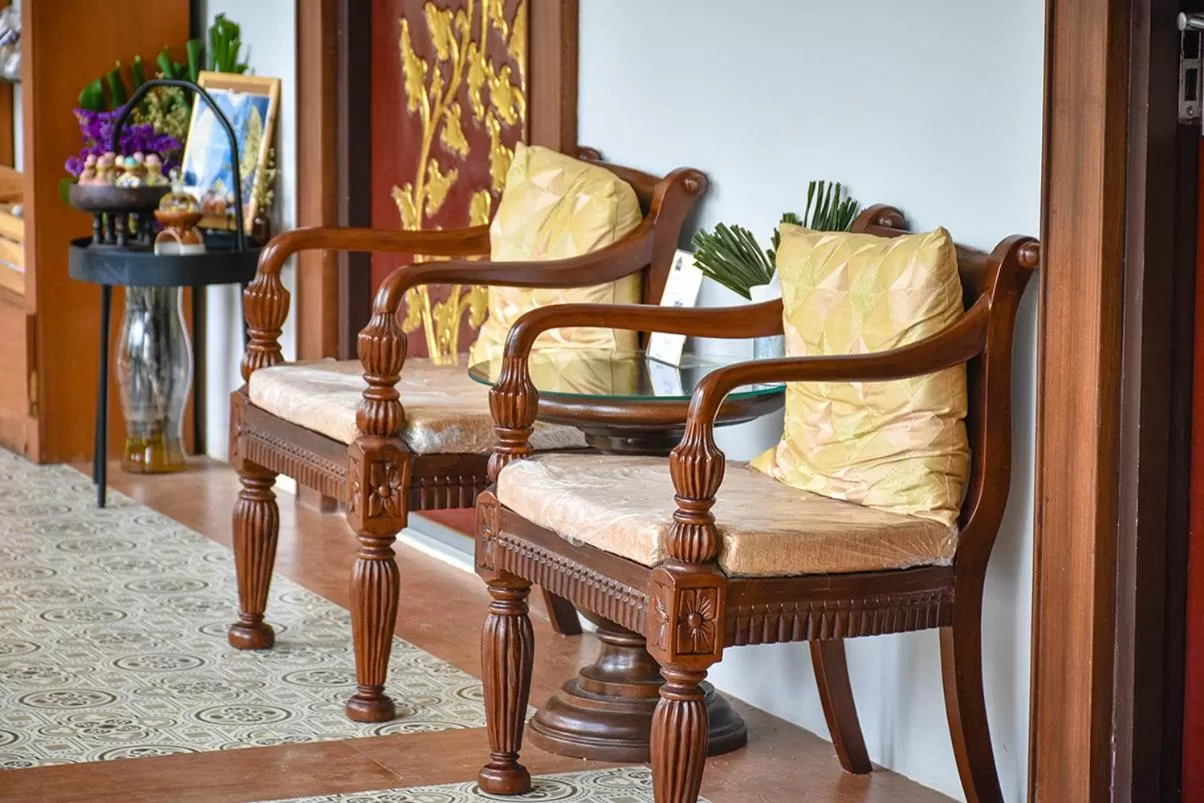 Seating area in White Boutique Hotel and Spa