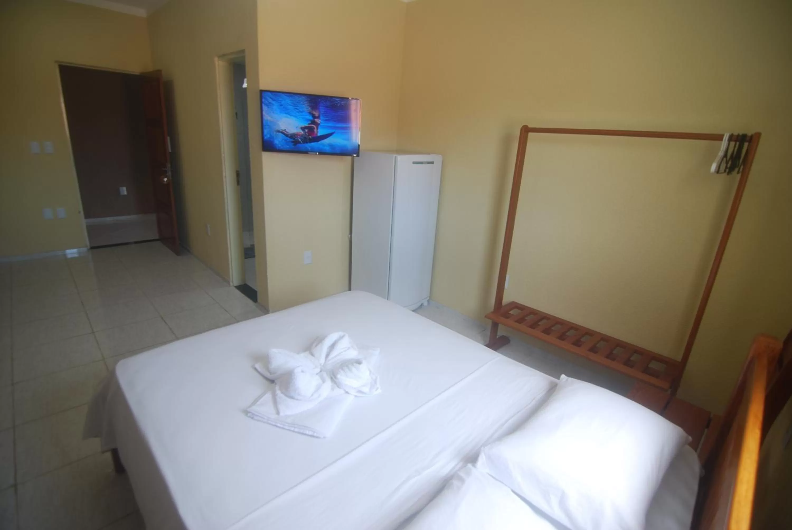 Bed in Refúgio Pousada Fortaleza