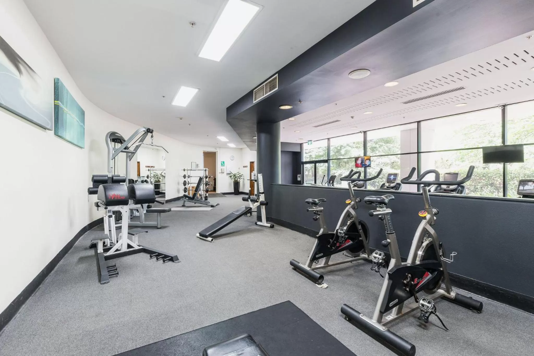 Fitness centre/facilities in Crowne Plaza Canberra by IHG