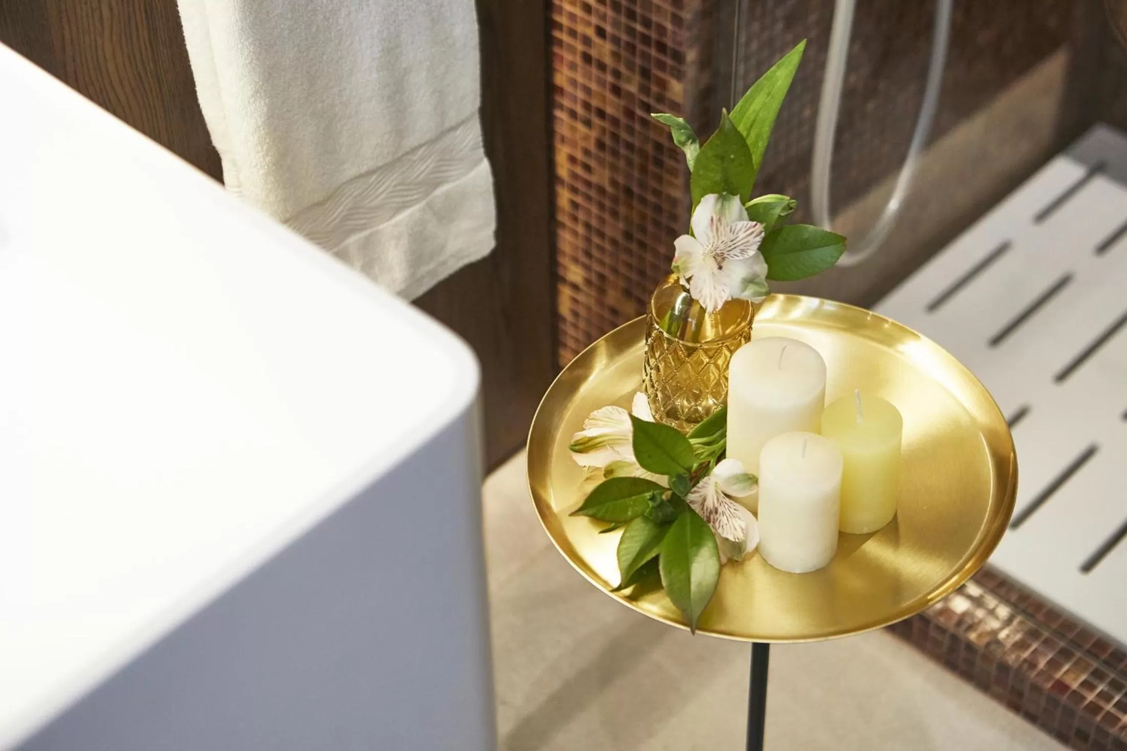 Decorative detail in Messori Suites