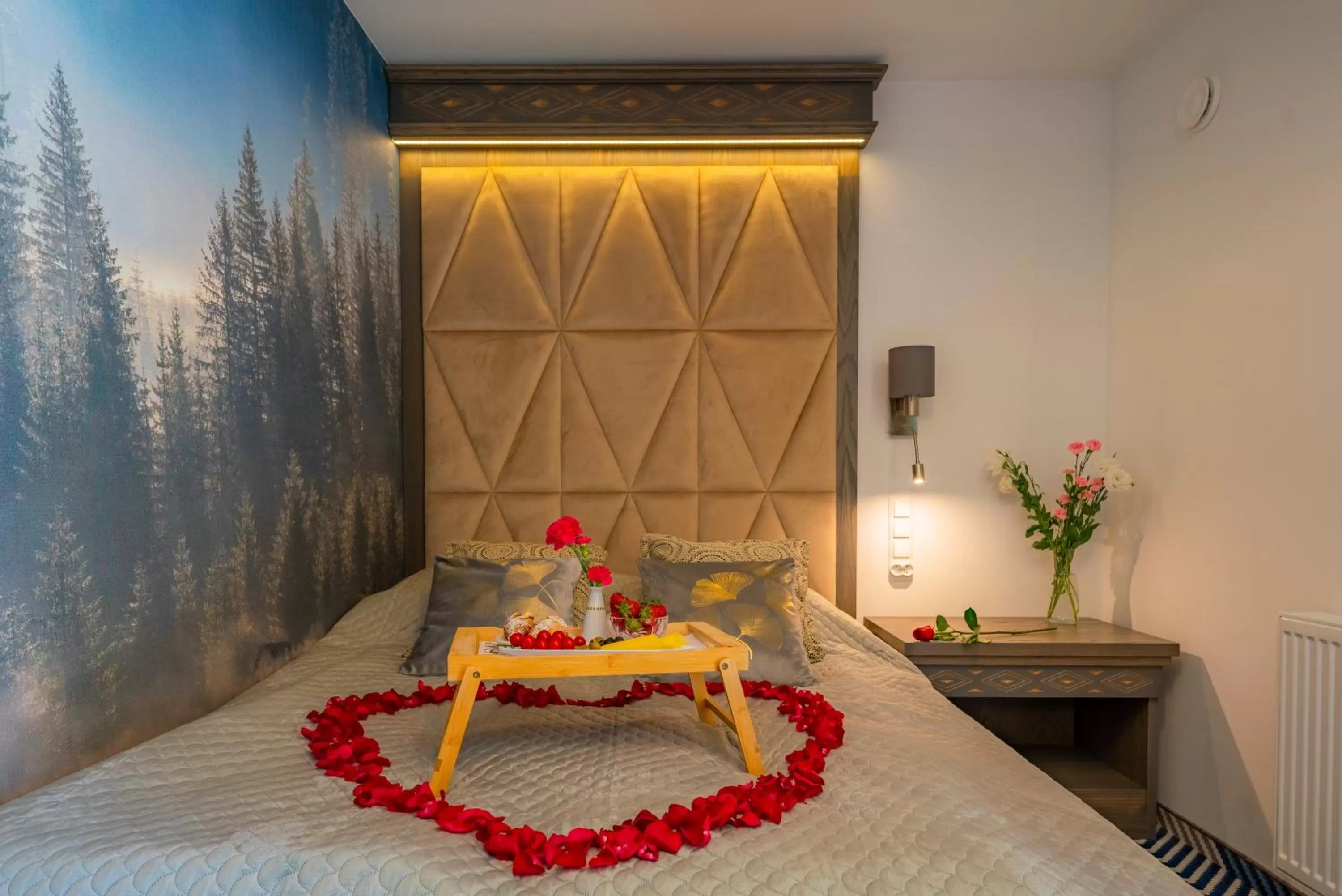 Bed in Serce Tatr Residence Zakopane - blisko Krupówek