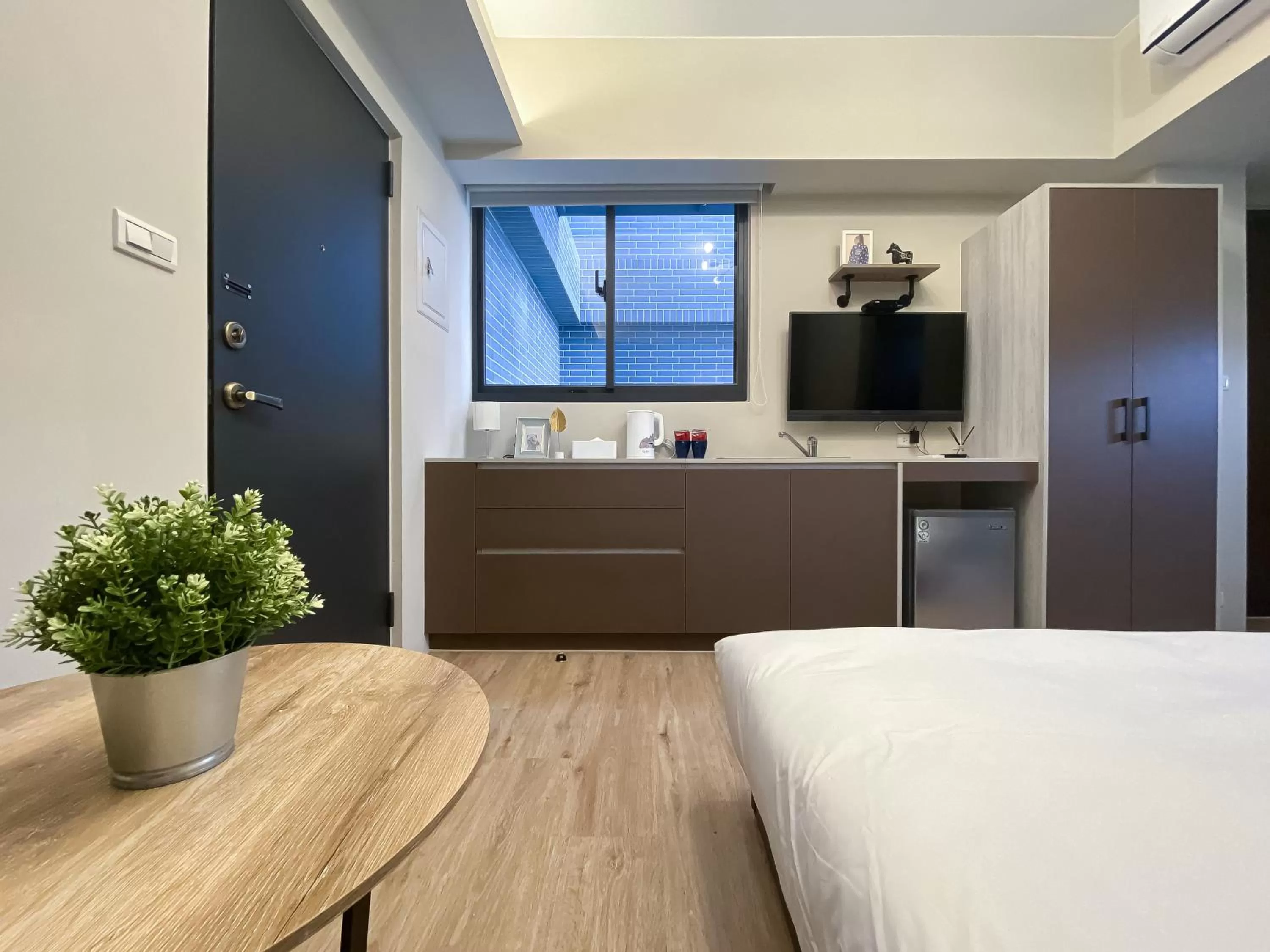 Coffee/tea facilities, Bed in 想想旅居 Allegro Hostel