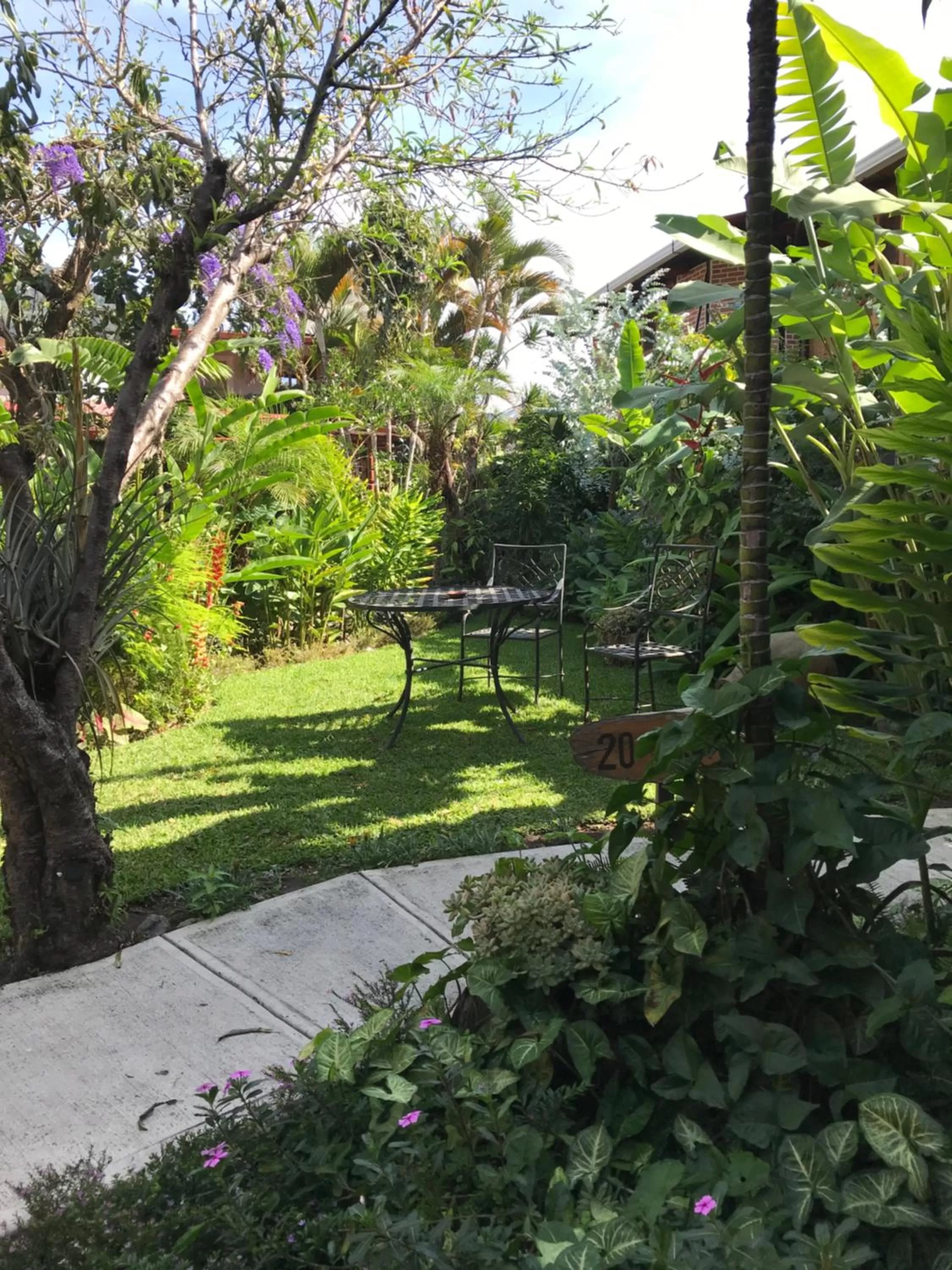 Garden in Hotel Utz Jay