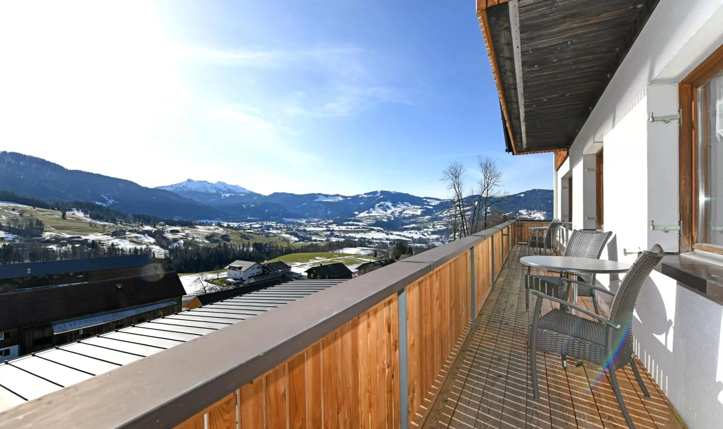 View (from property/room), Balcony/Terrace in St Hubertus BnB