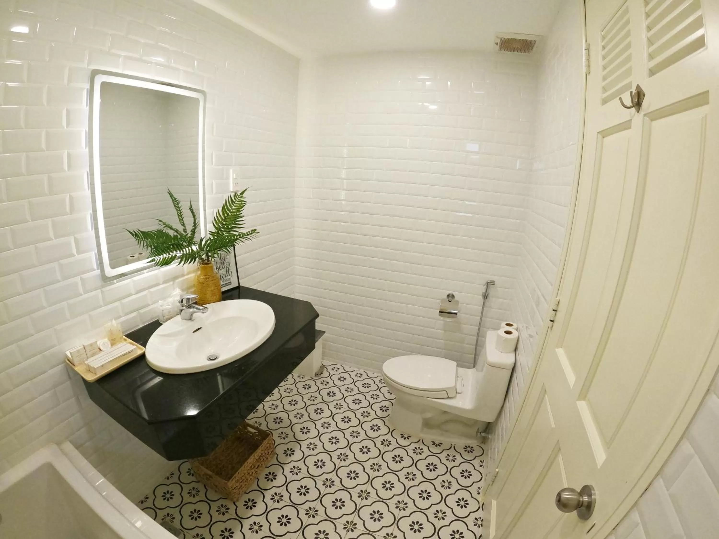 Bathroom in Dinh Phat Hotel