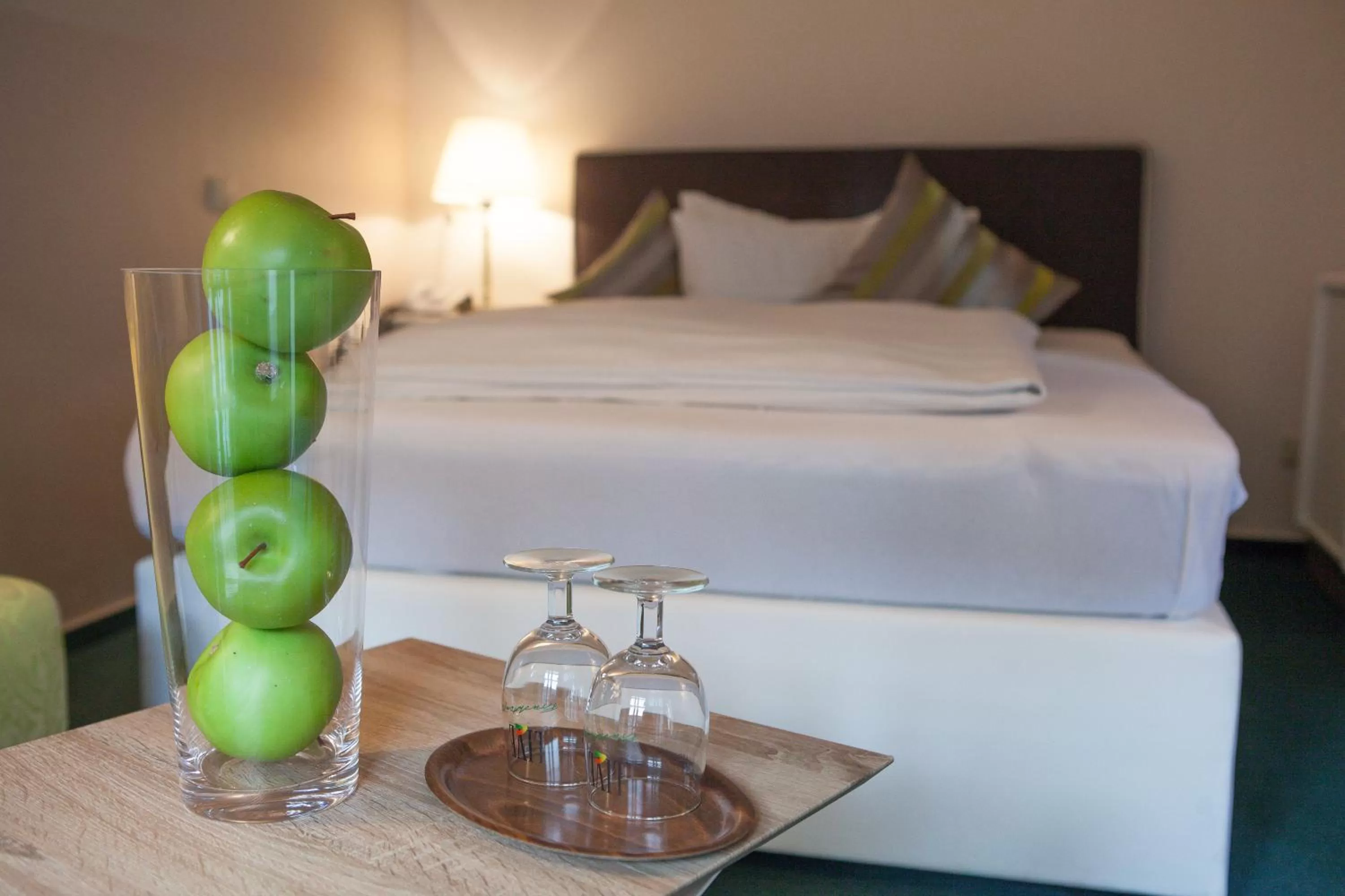 Bed in Hotel Am Grudenberg