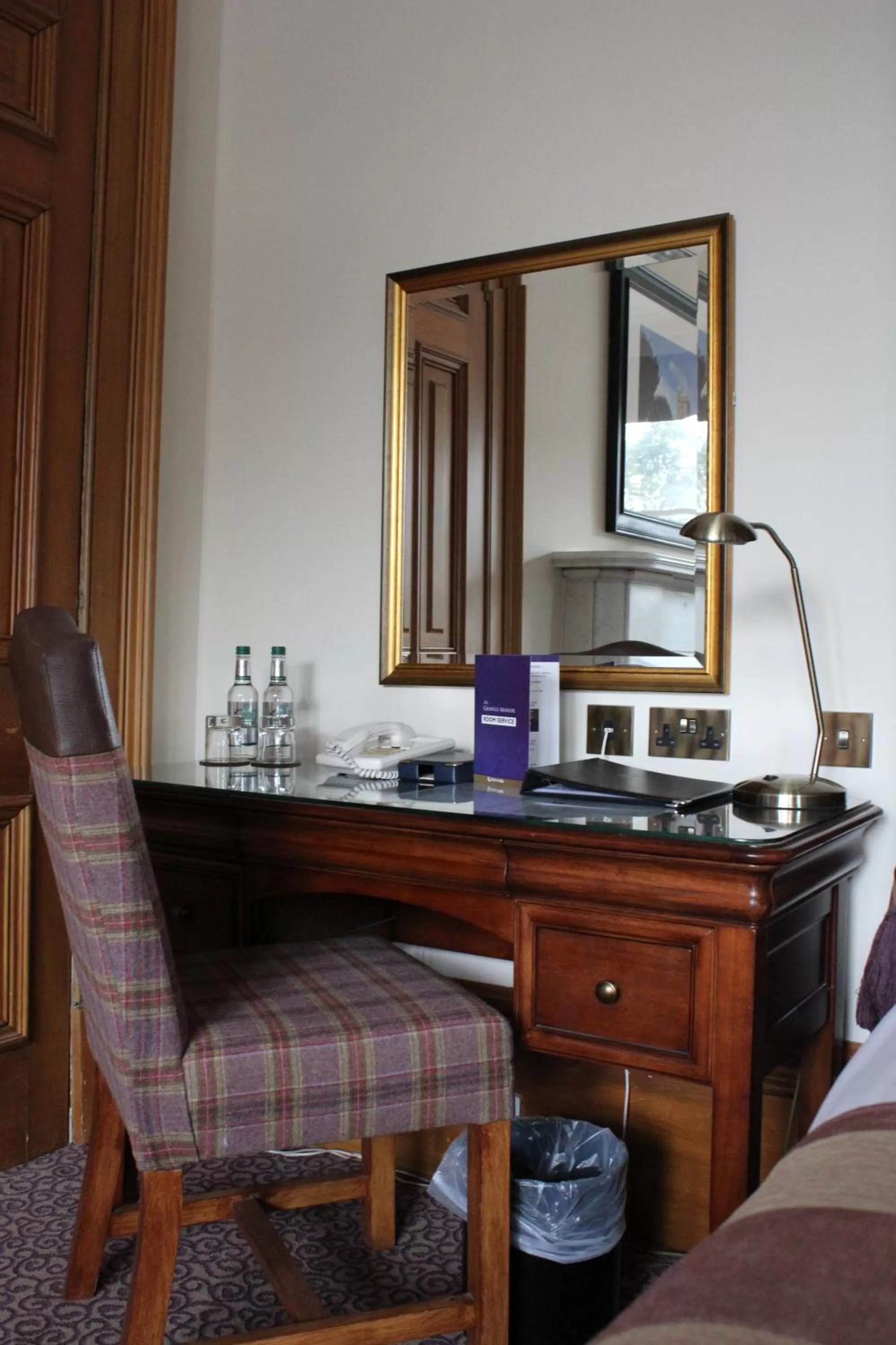 Seating area in The Grange Manor