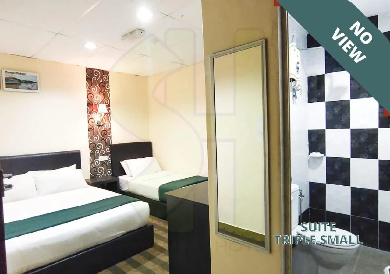 Bedroom, Bed in Sastria Hotel Sungai Petani