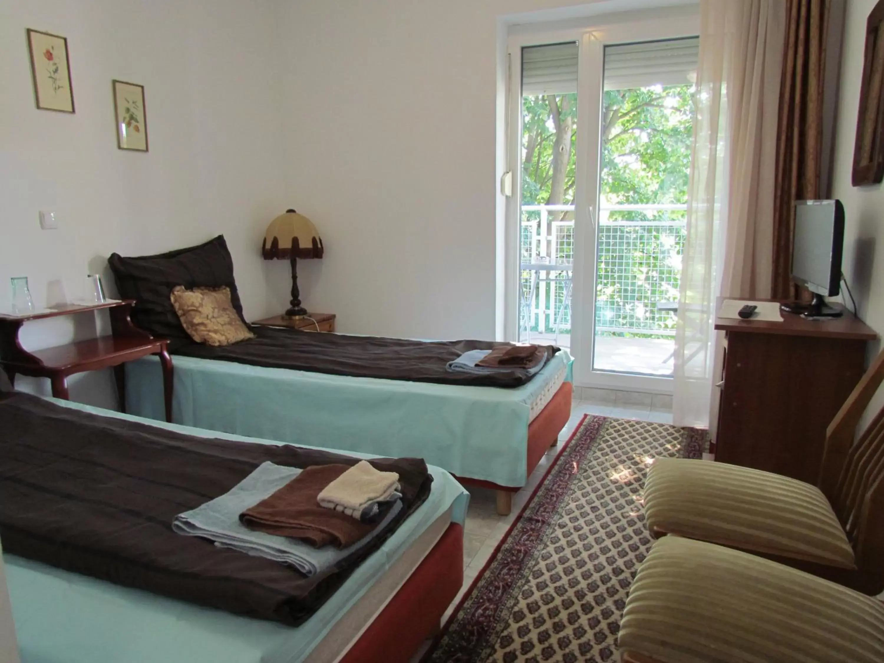 Twin Room in Pansion Vila Vanda Twin Room in Pansion Vila Vanda