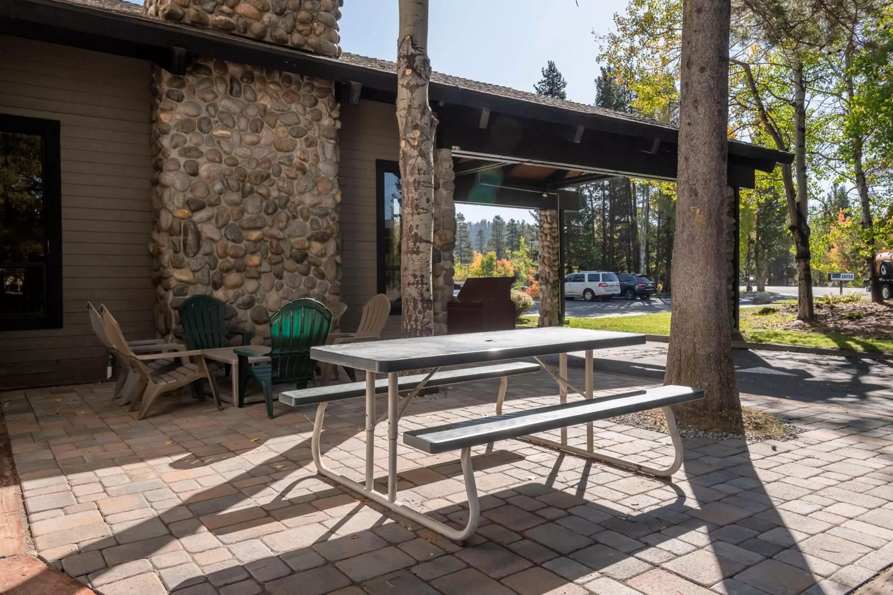 Patio in Inn At Truckee