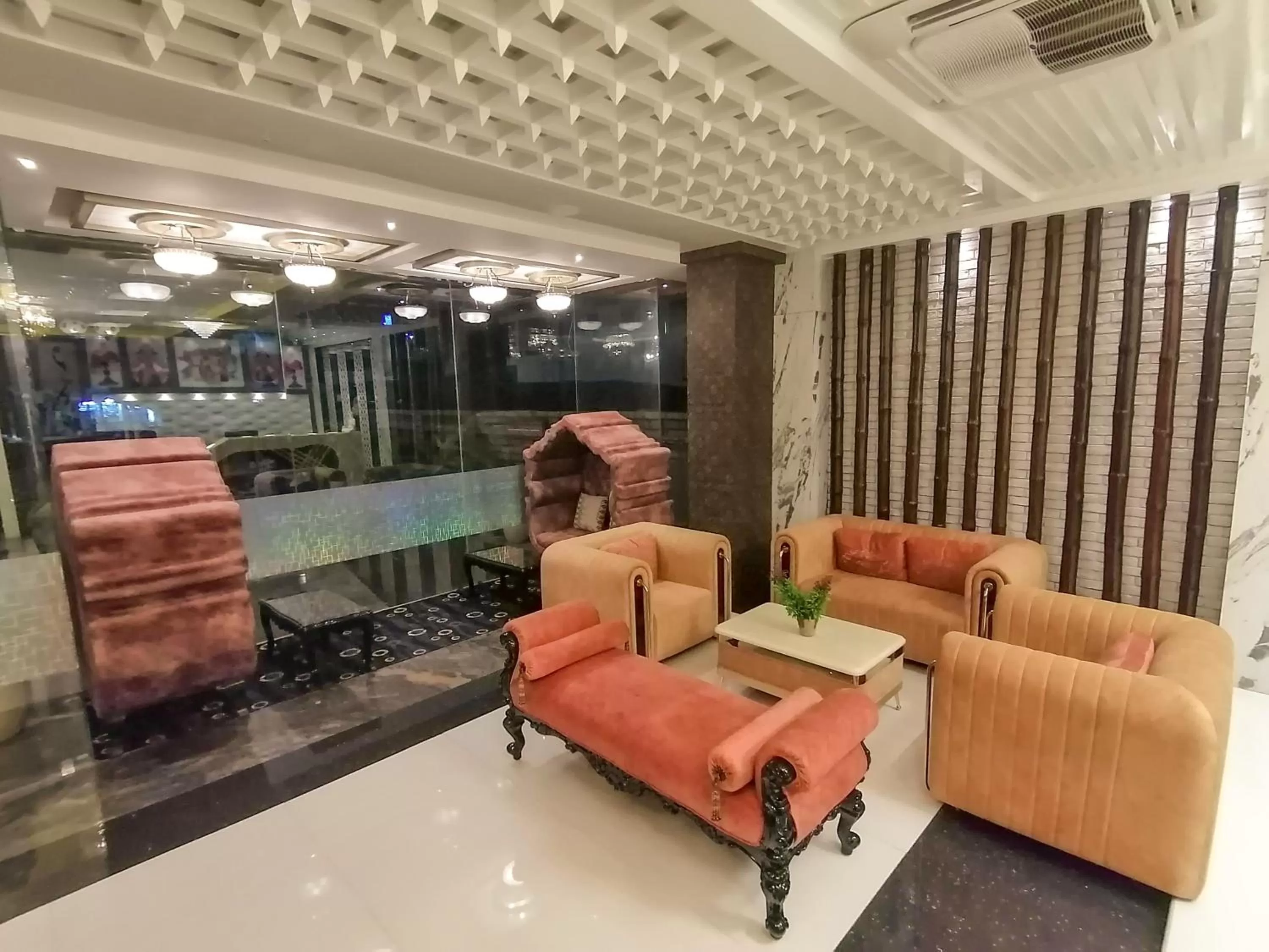 Lobby or reception in Ghar 365 Residency