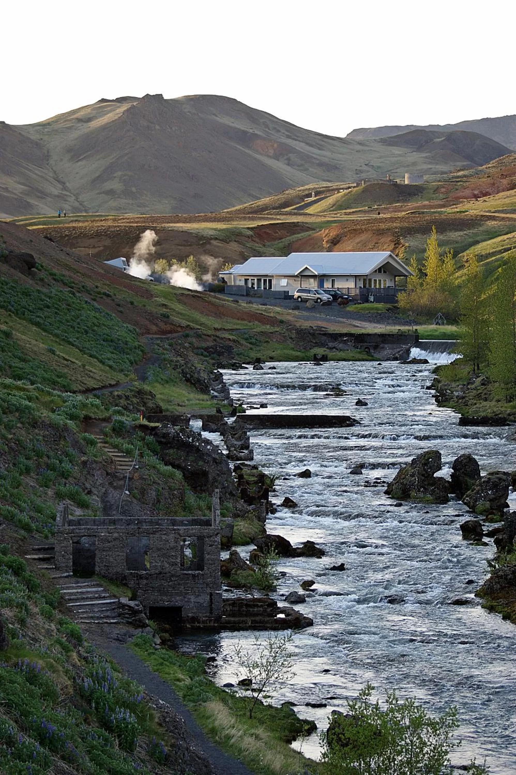 Facade/entrance in Frost and Fire Hotel