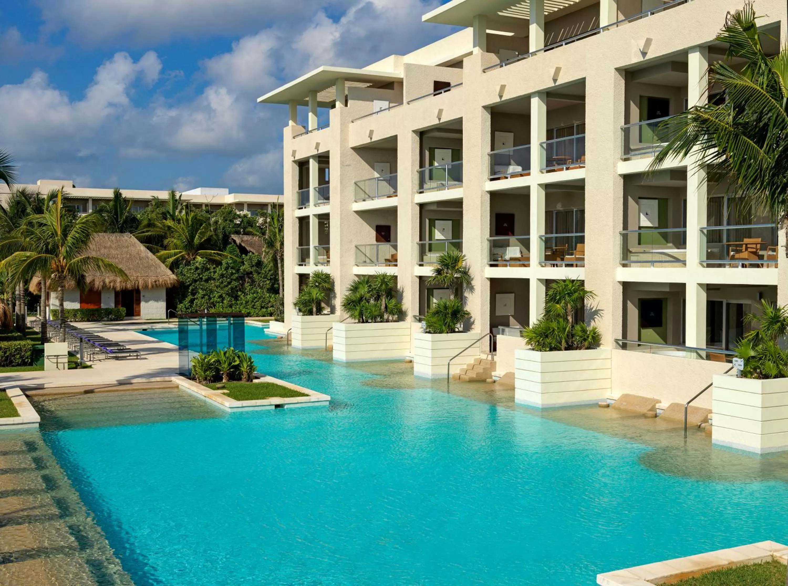 Pool view in Paradisus La Perla - Adults Only - Riviera Maya - All Inclusive