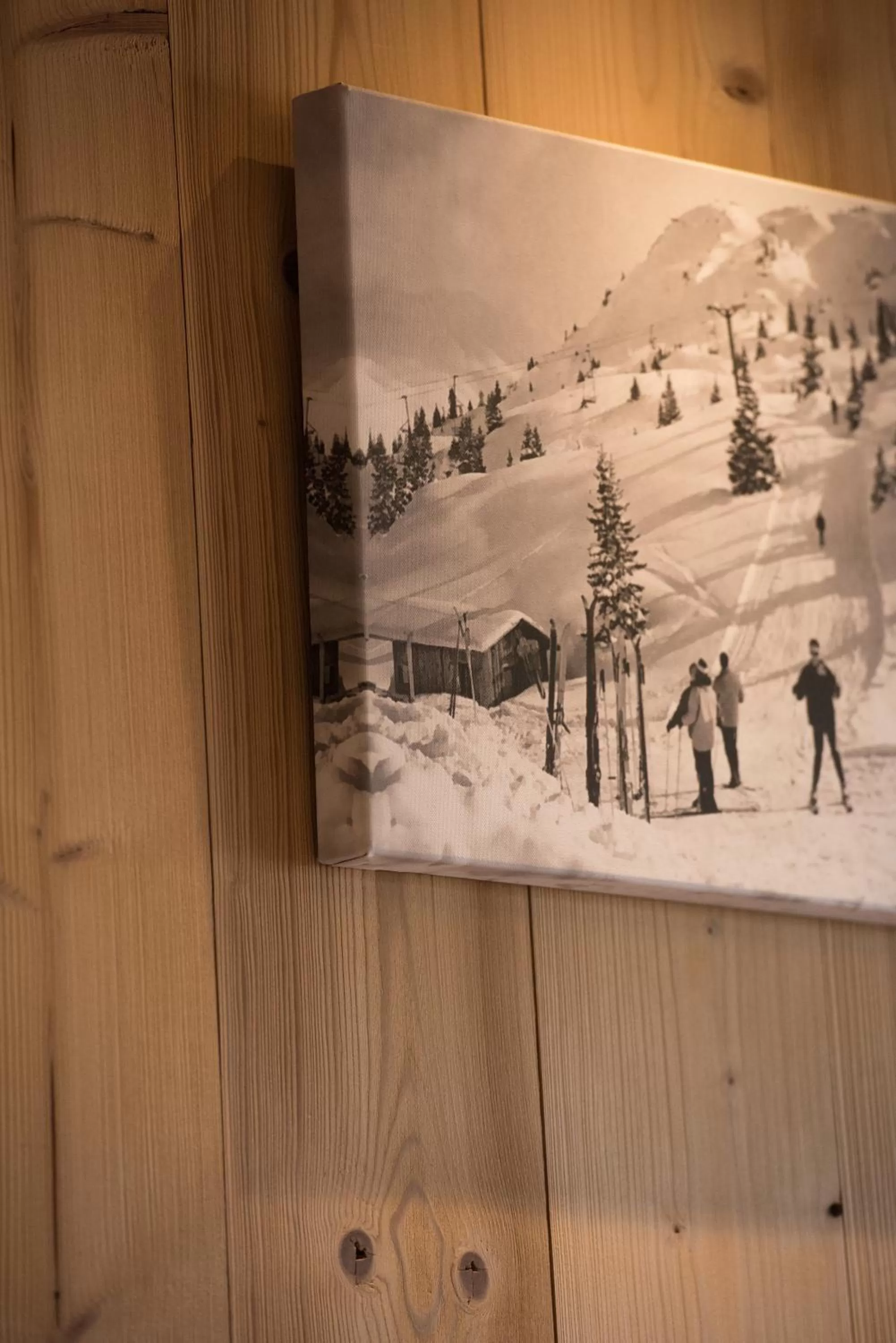 Decorative detail in Hotel le Petit Dru