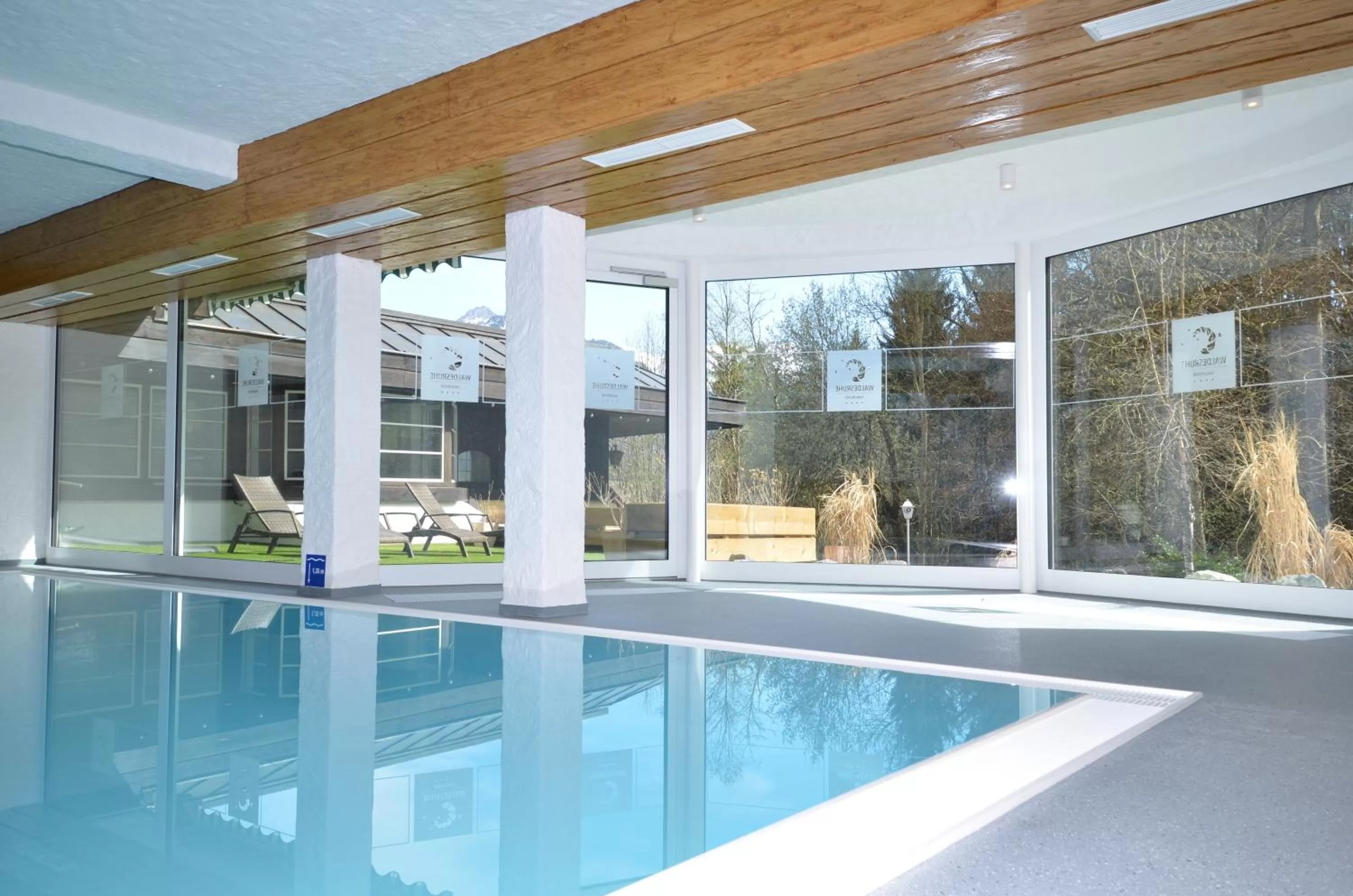 Spa and wellness centre/facilities, Swimming Pool in Naturhotel Café Waldesruhe