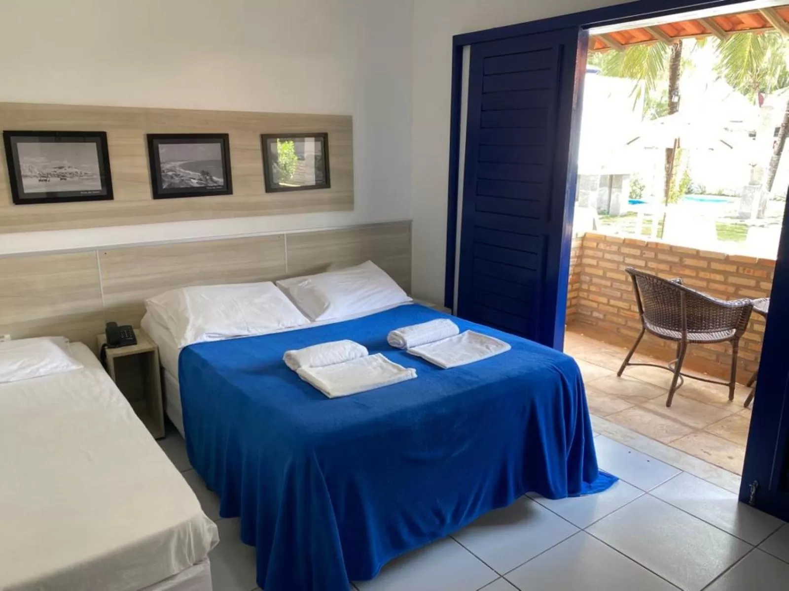 Photo of the whole room, Bed in Hotel Praia do Futuro