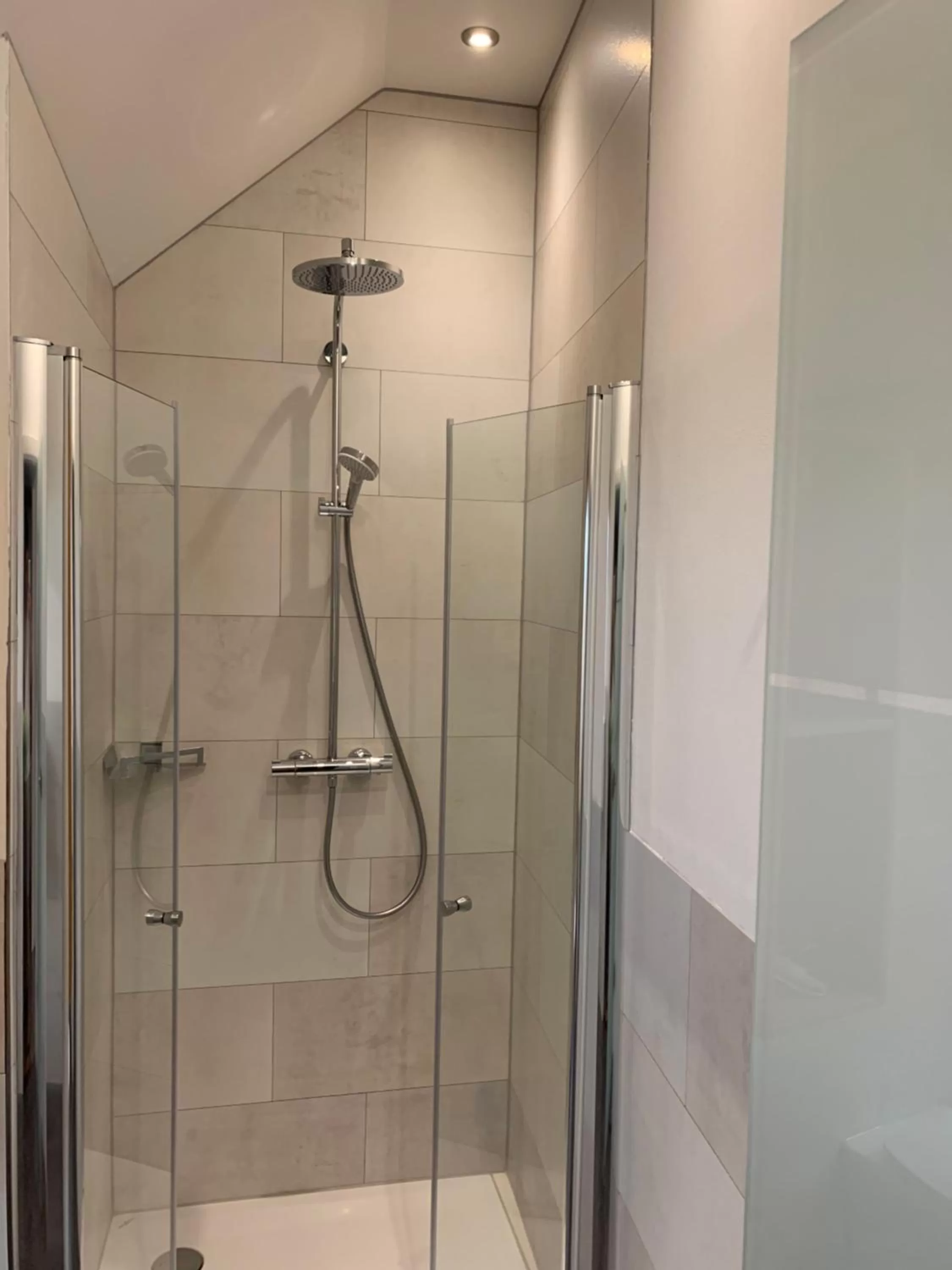 Shower, Bathroom in Landgasthof- Hotel Löwen