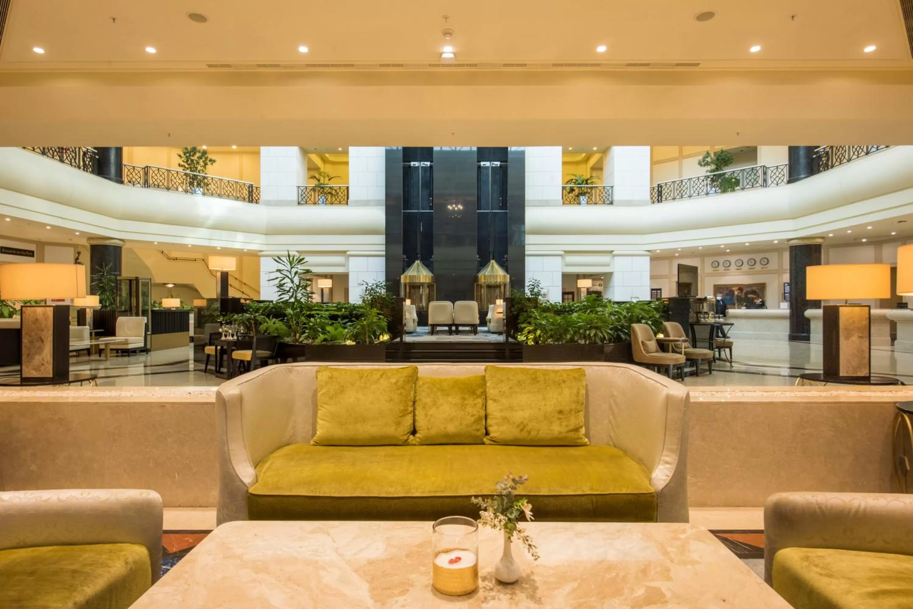 Lobby or reception in AZIMUT Grand Hotel Tashkent