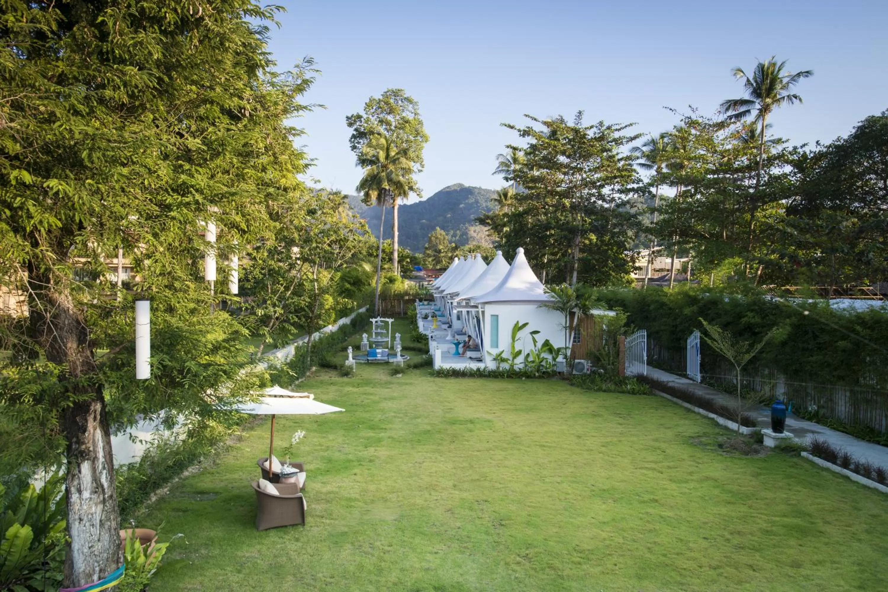 Decorative detail in The White Knot Koh Chang