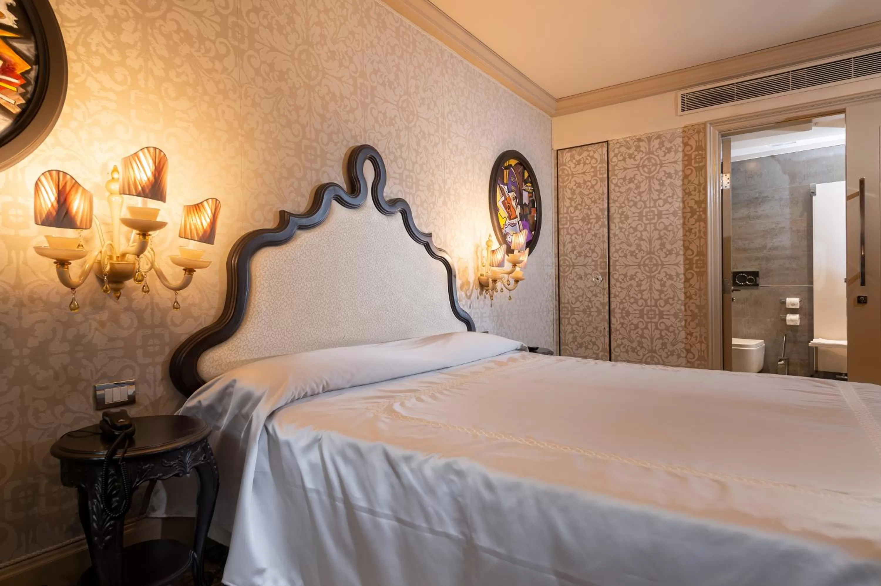 Bed in Hotel Palazzetto Madonna