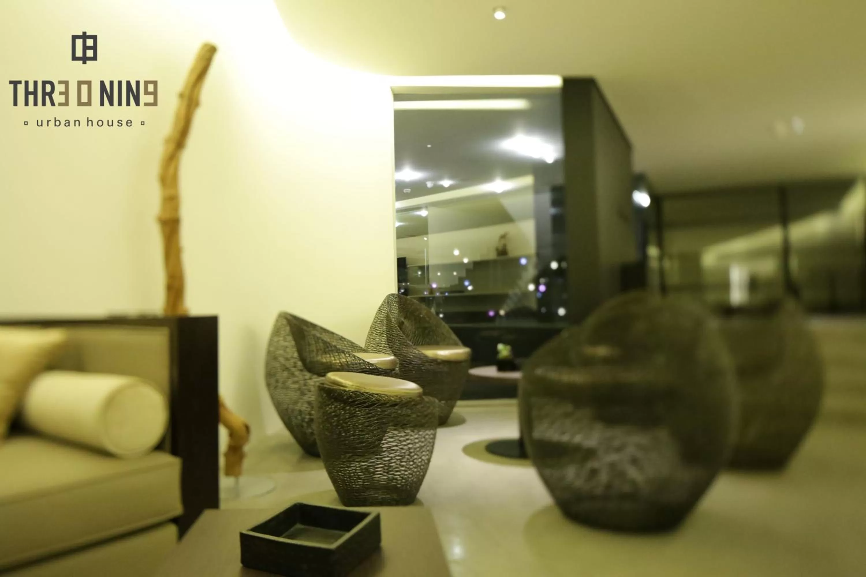 Communal lounge/ TV room in Three O Nine Hotel