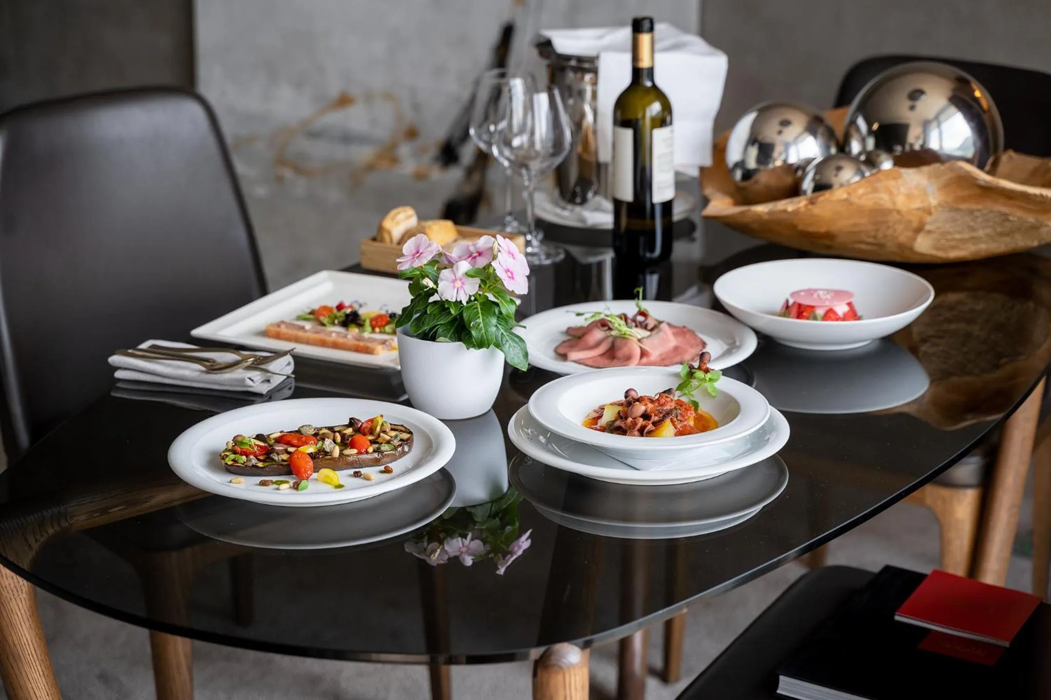 Food in Grand Hotel Campione