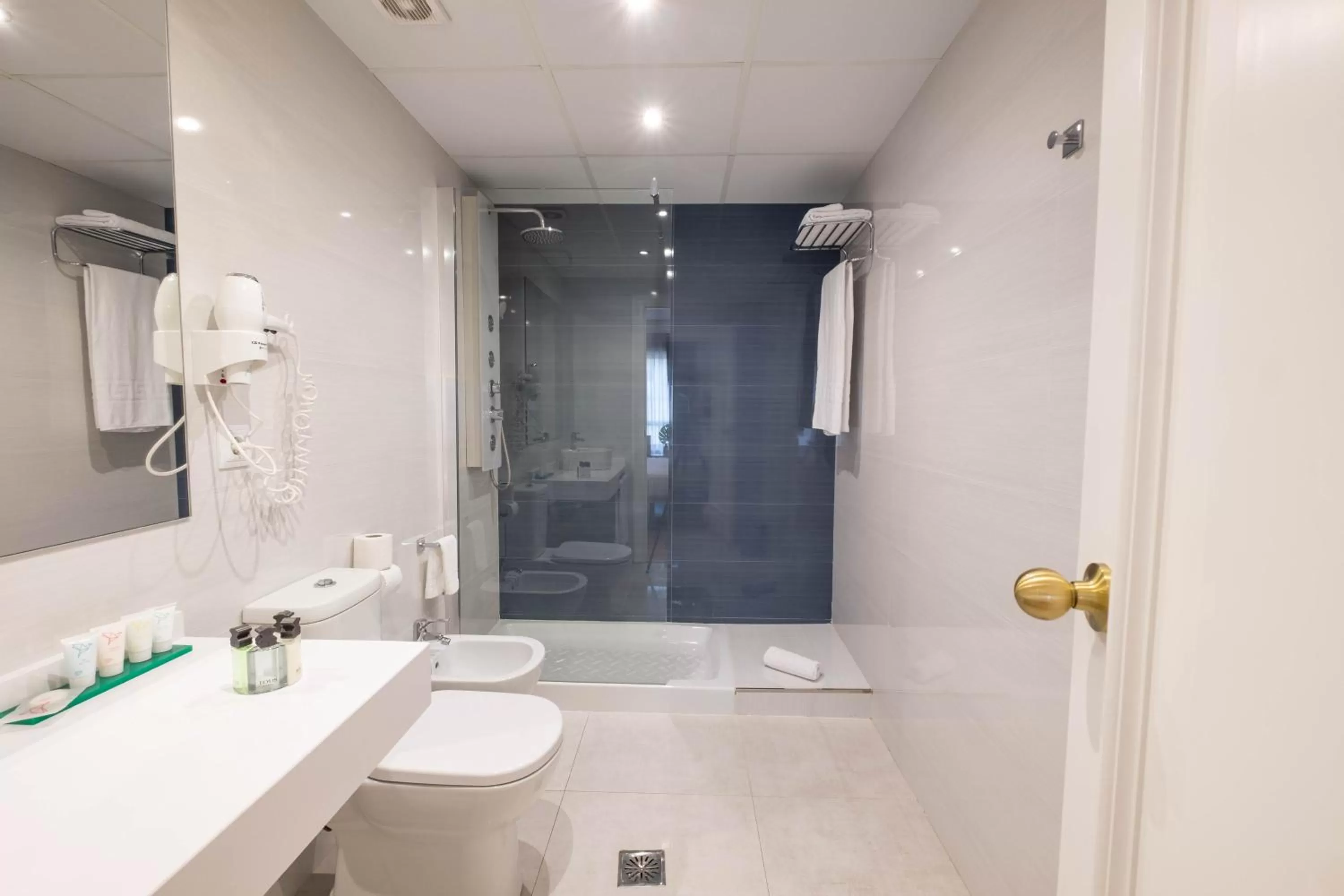 Shower in Hotel Cetina Murcia