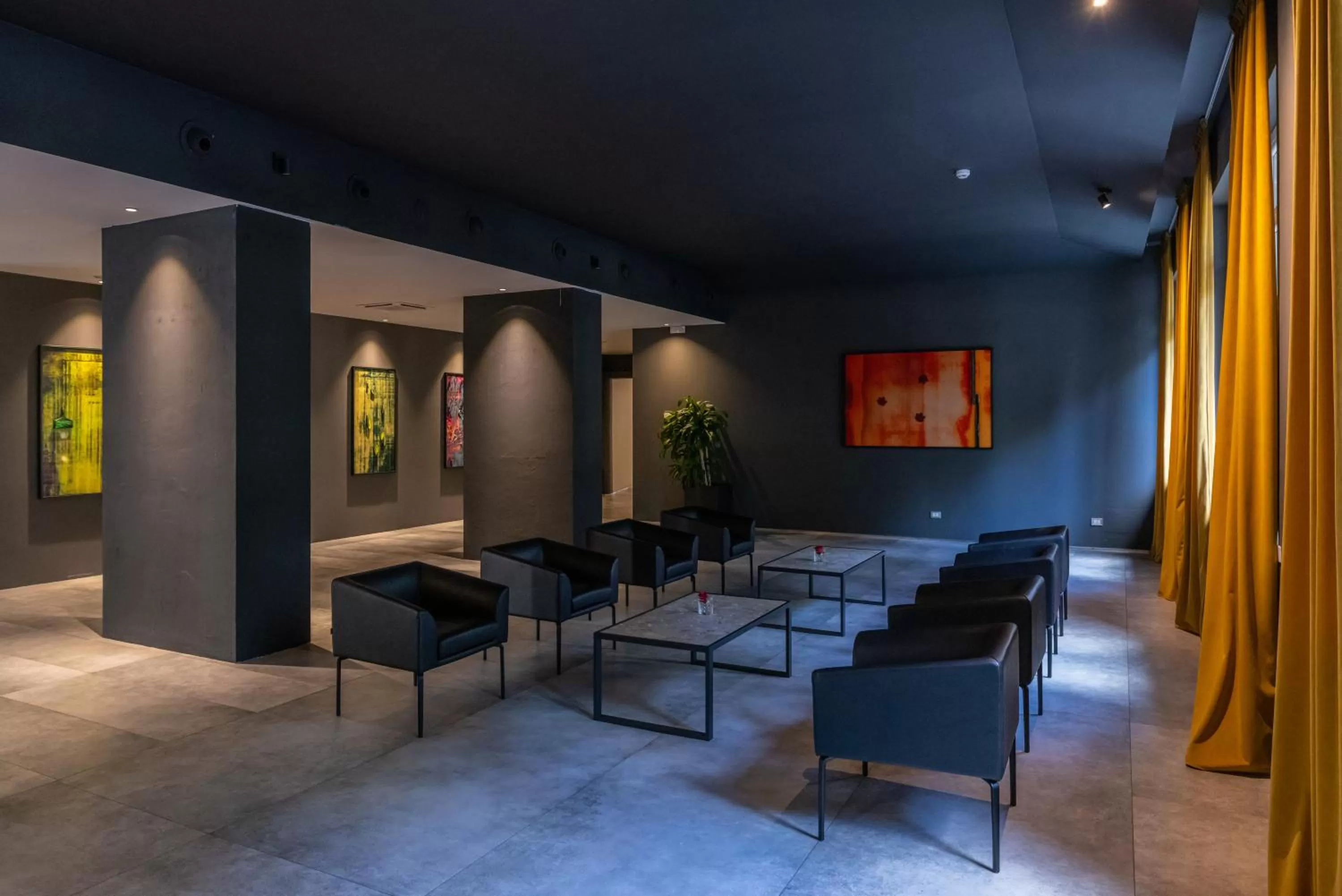 Lobby or reception in Hotel Da Vinci