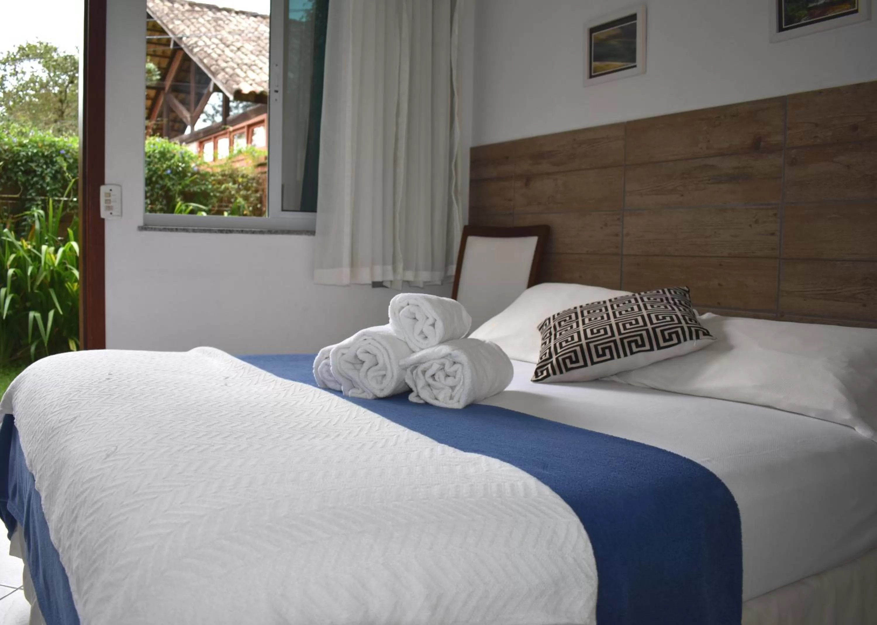 Bedroom, Bed in Pousada Green