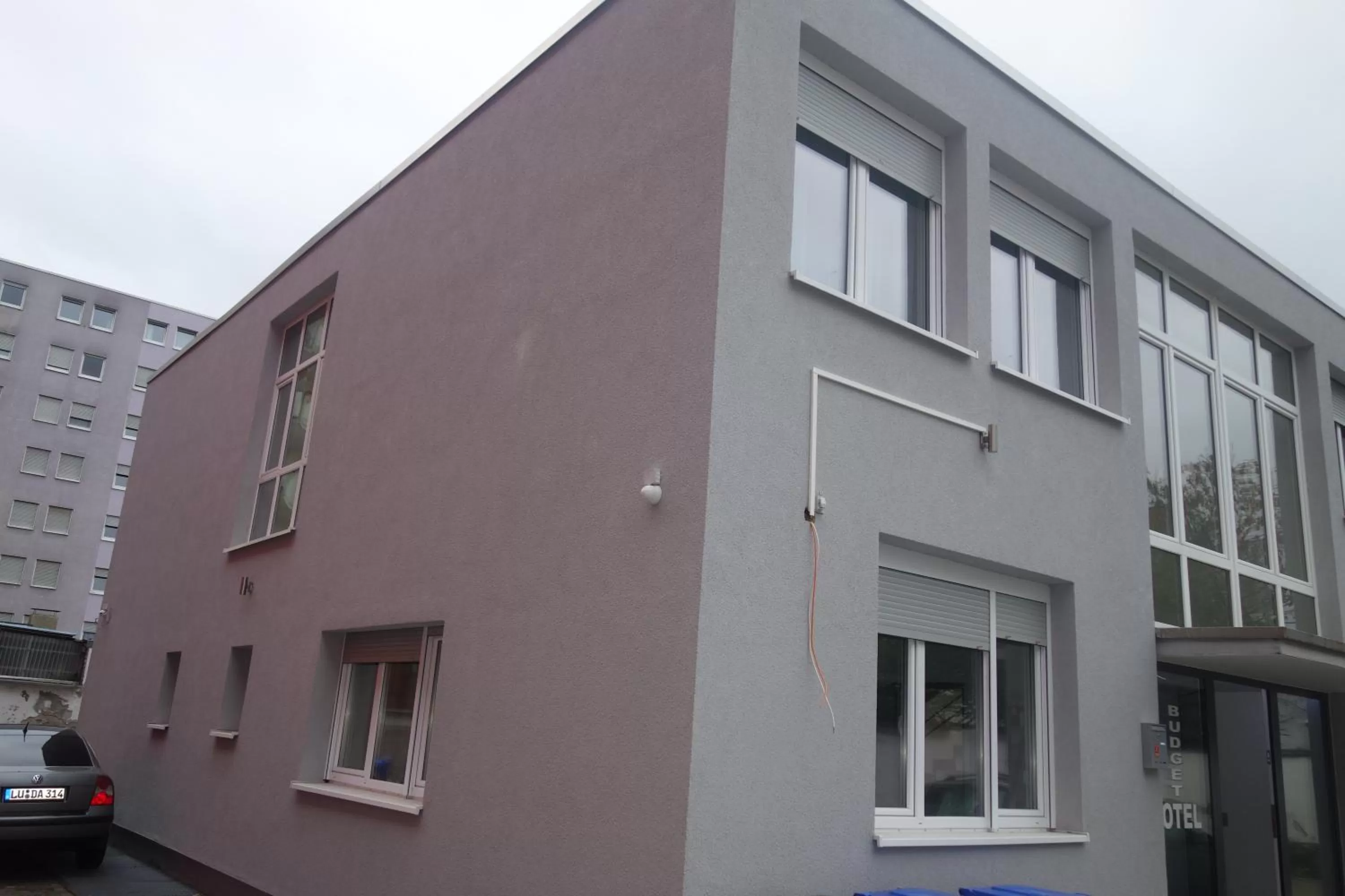 Property building in Budget Hotel Ludwigshafen