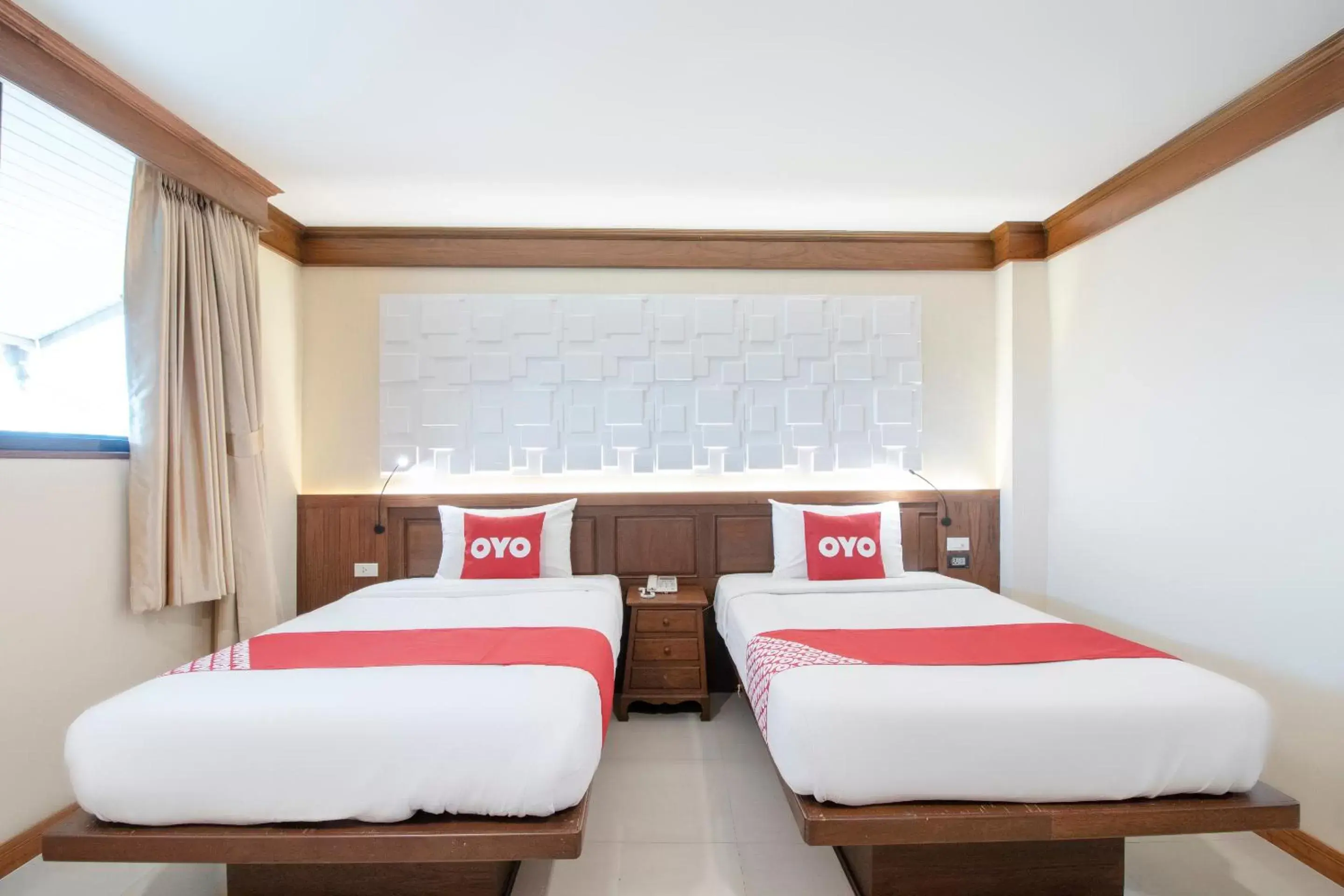 Deluxe Twin Room in OYO 635 Sira Boutique Hotel Deluxe Twin Room in OYO 635 Sira Boutique Hotel