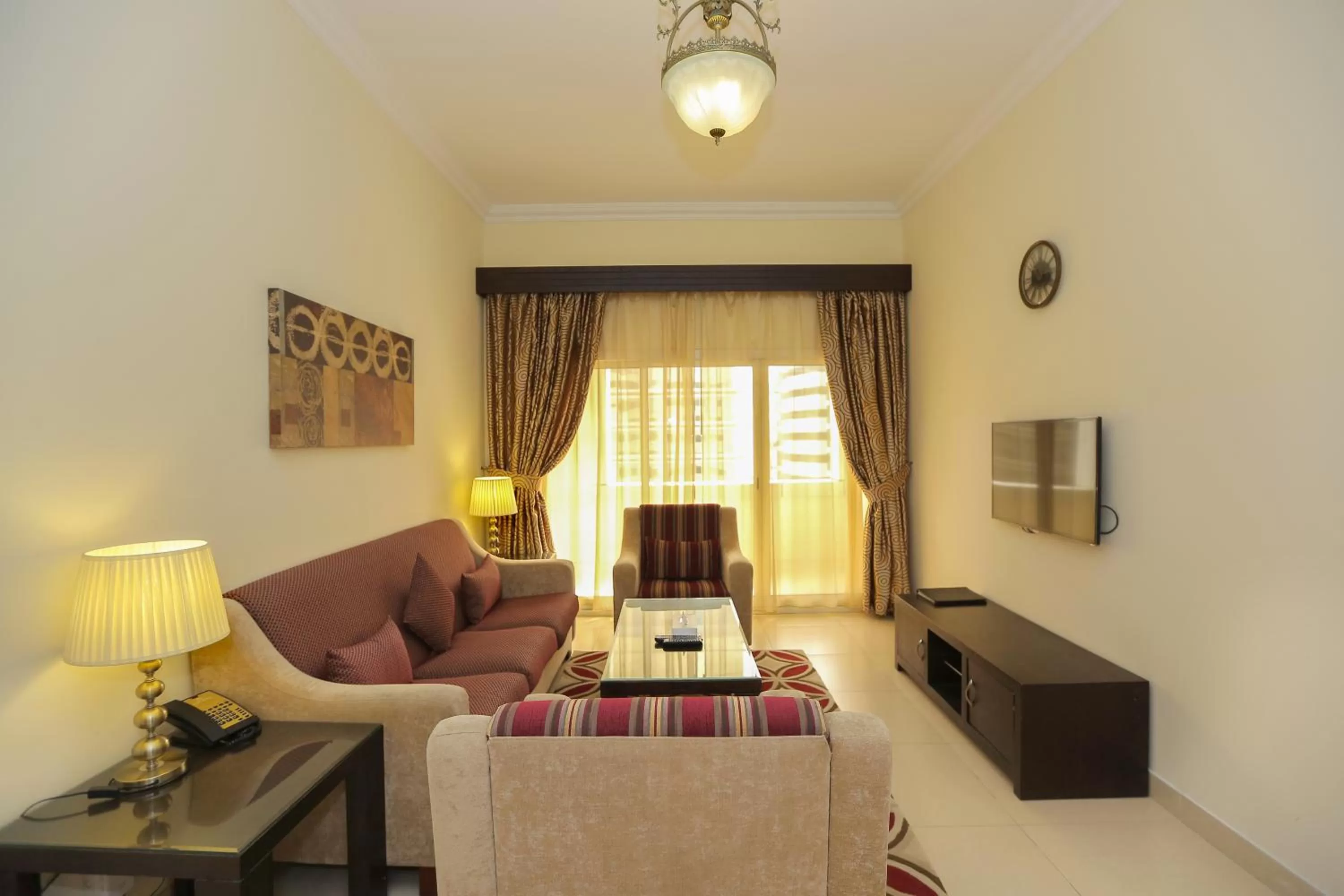 Living room in Ivory Grand Hotel Apartments
