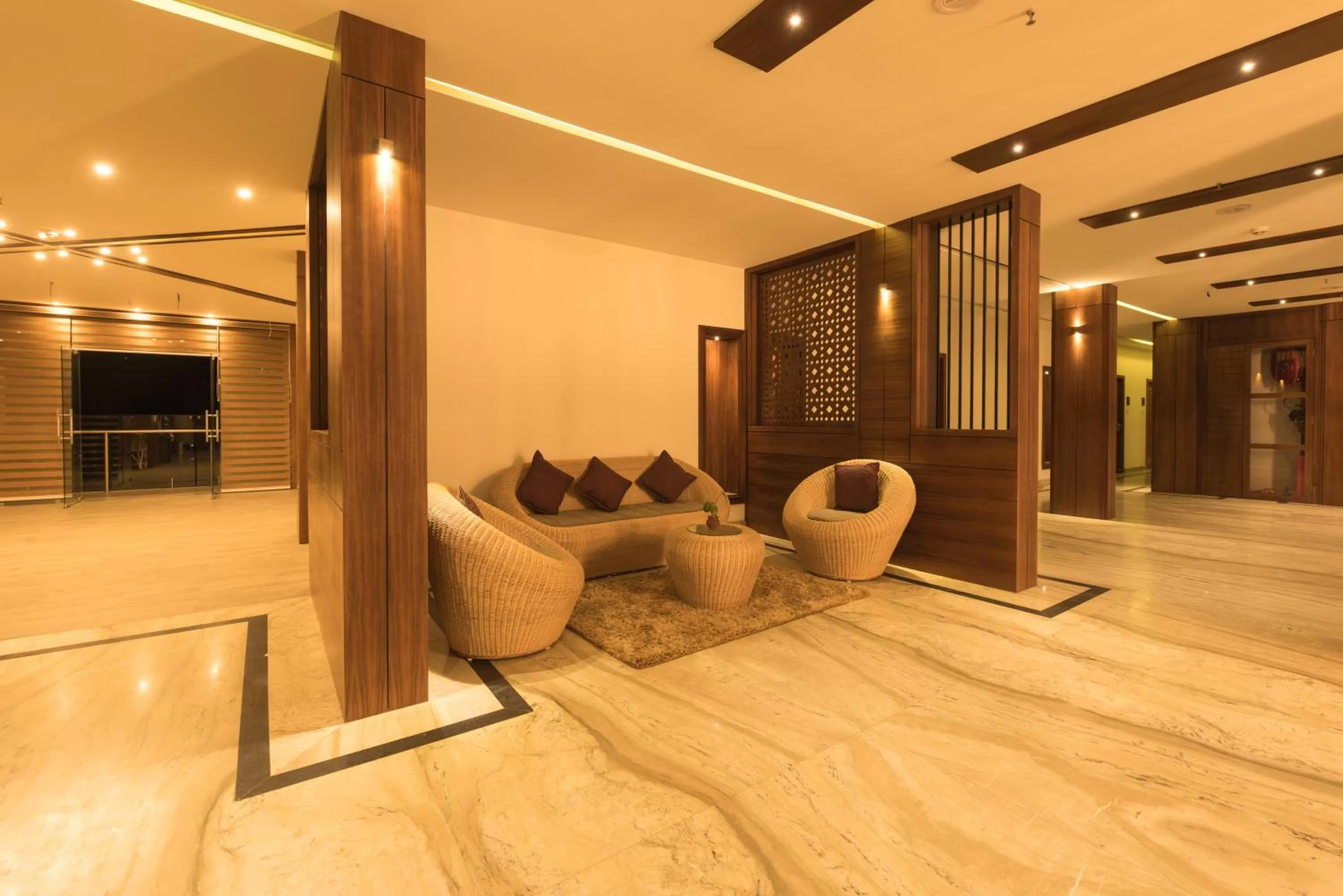 Lobby or reception in Trivers Resort Munnar