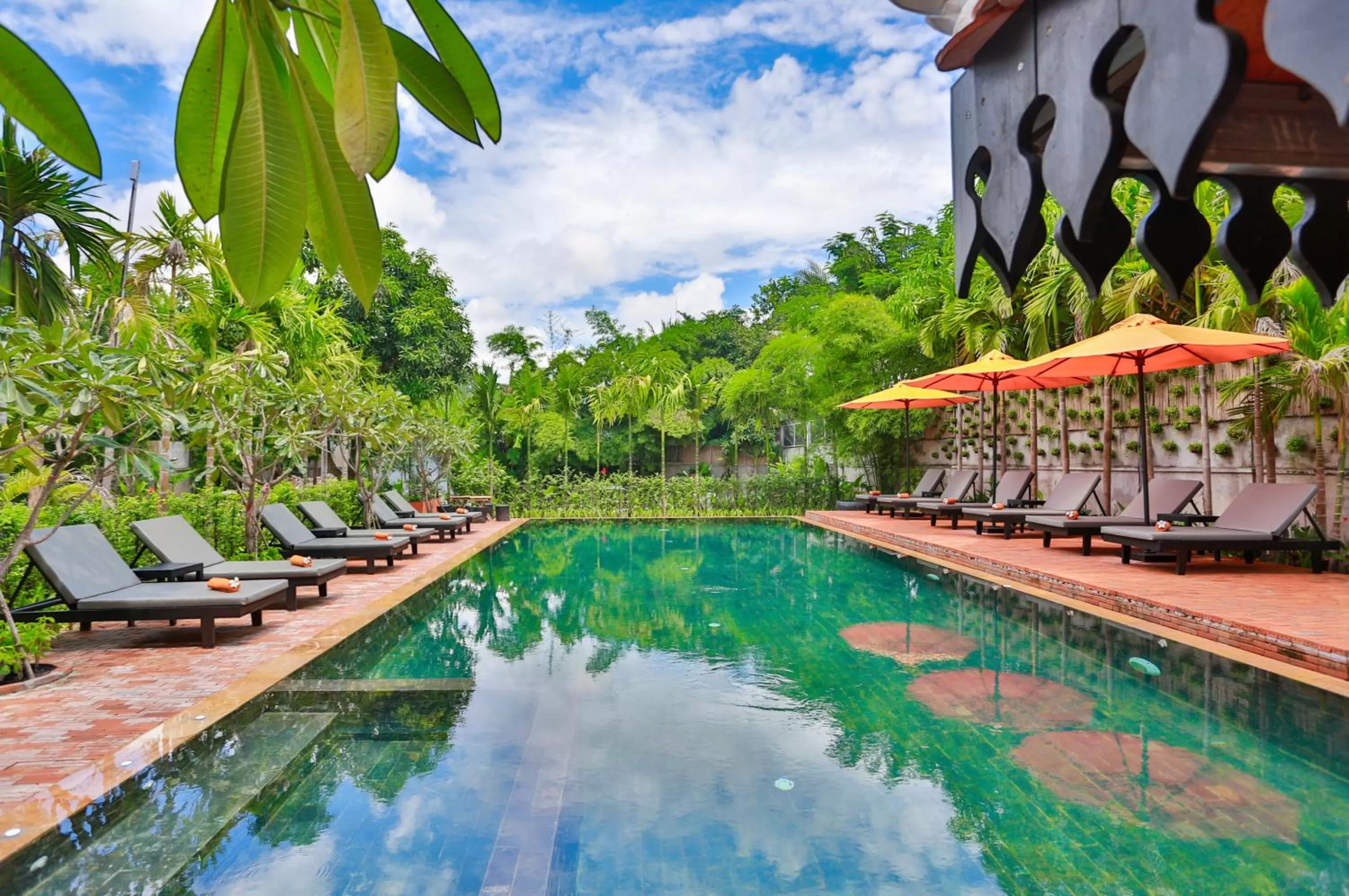 Swimming pool in Home Indochine d'Angkor Hotel