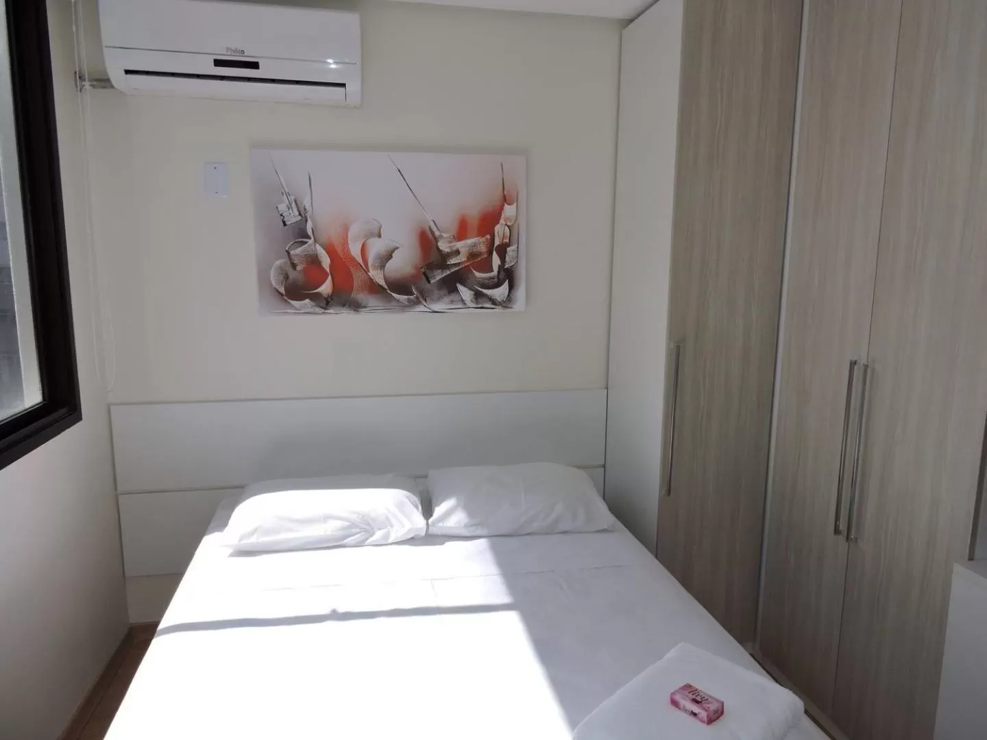 Bed in Manhattan Apart Hotel