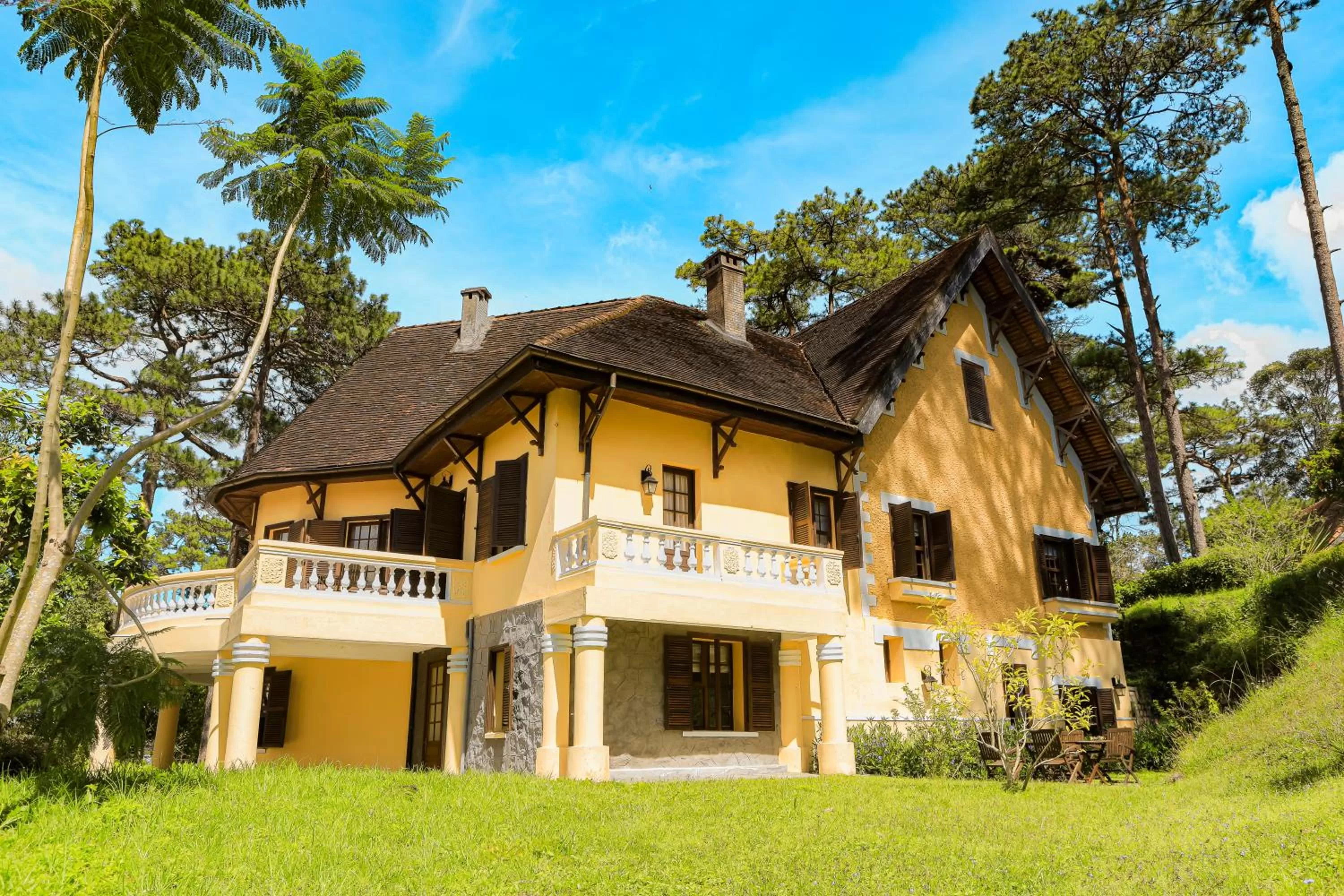 Garden in Ana Mandara Villas Dalat Resort & Spa