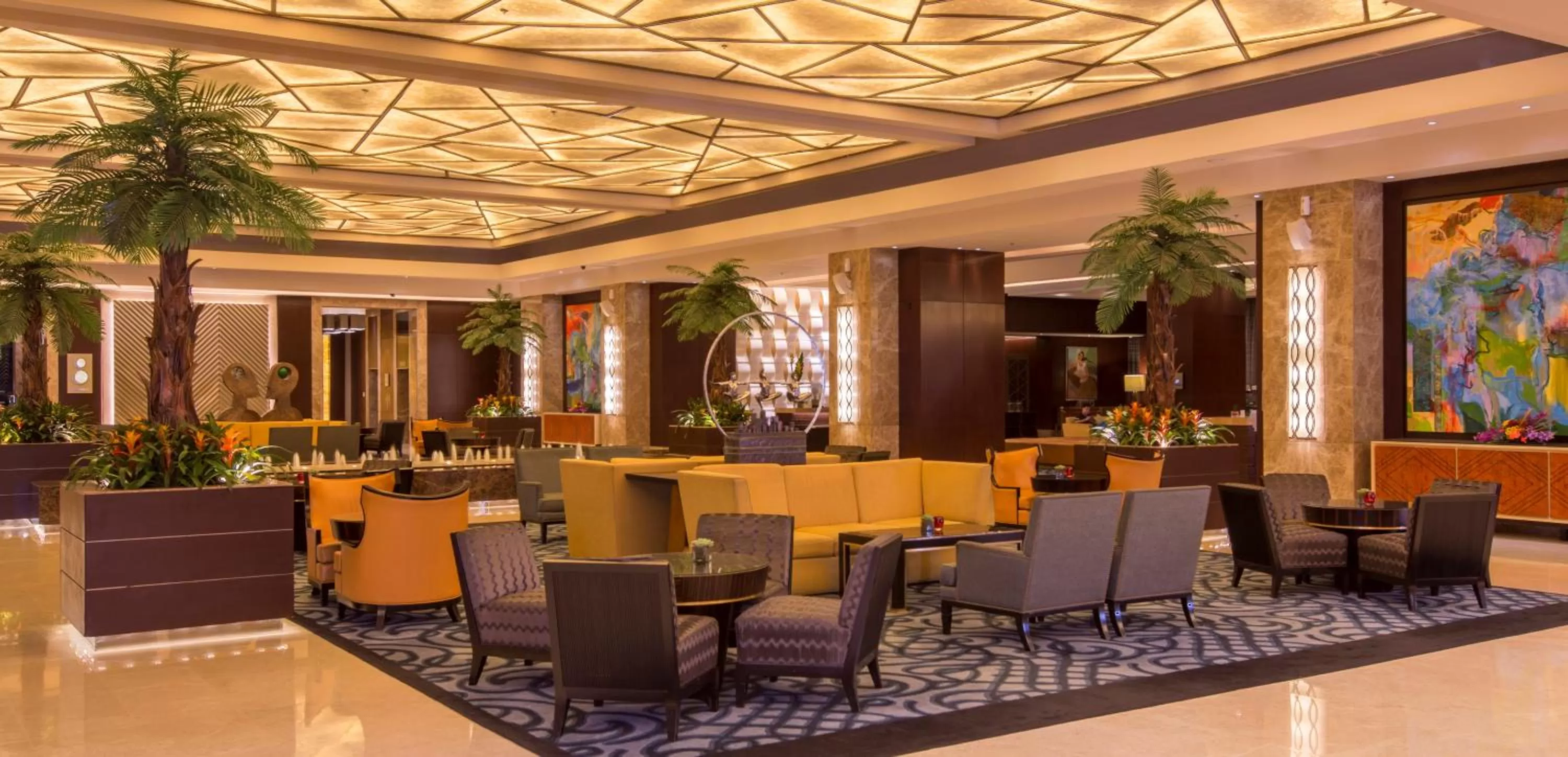 Seating area in Quest Plus Filinvest City Manila