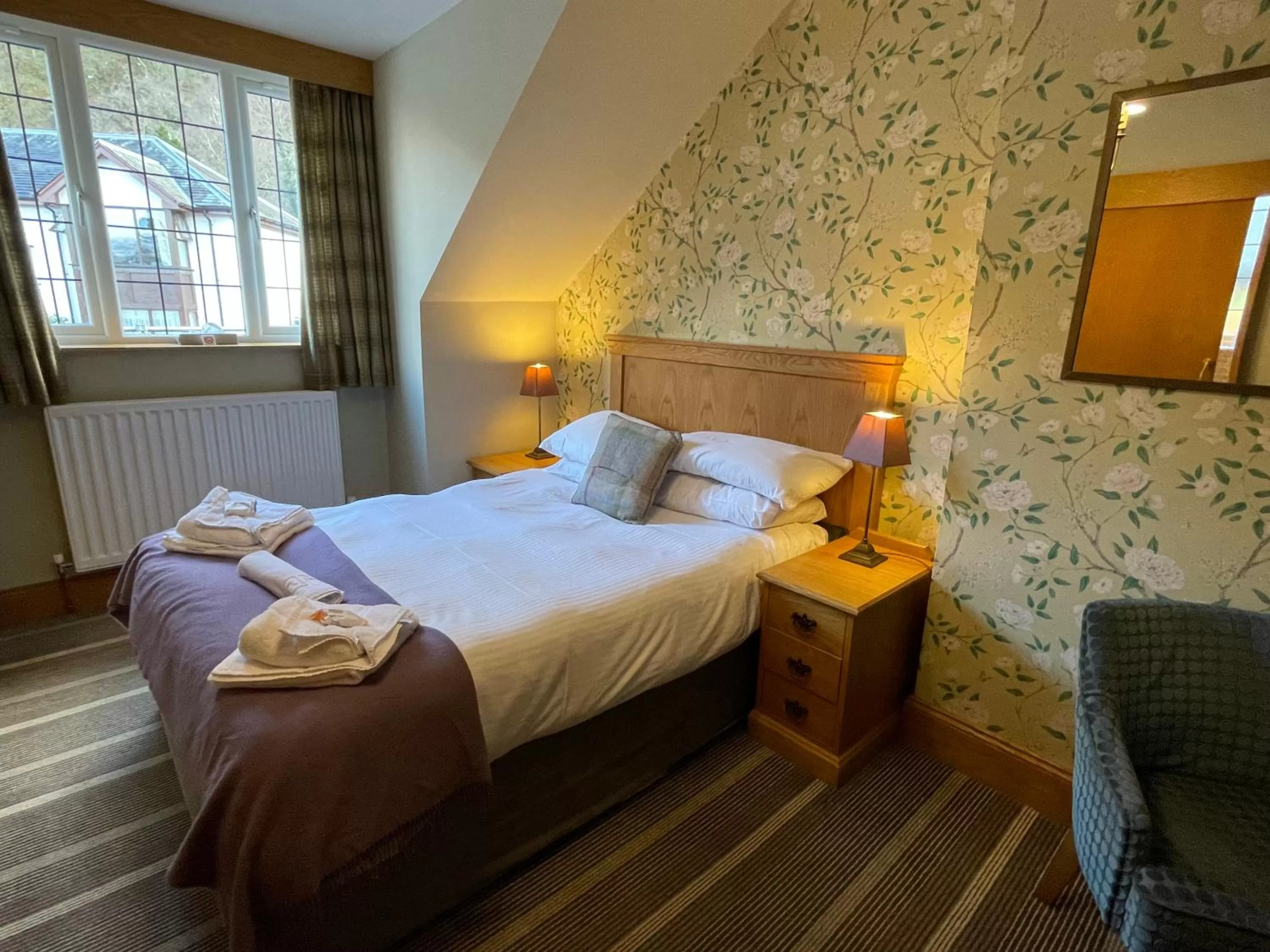 Bed in The Mary Mount Hotel