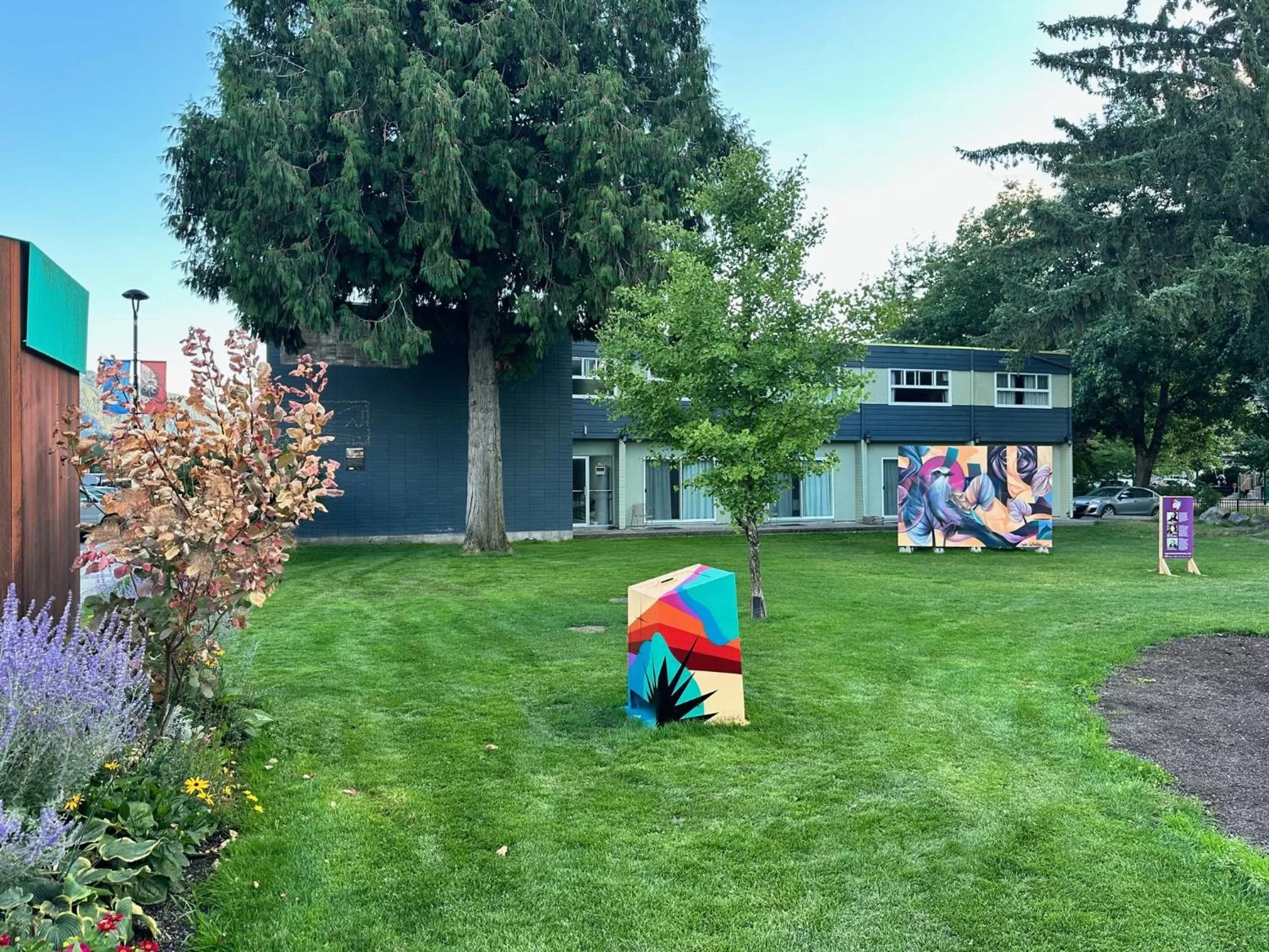 Natural landscape in August Jack Inn