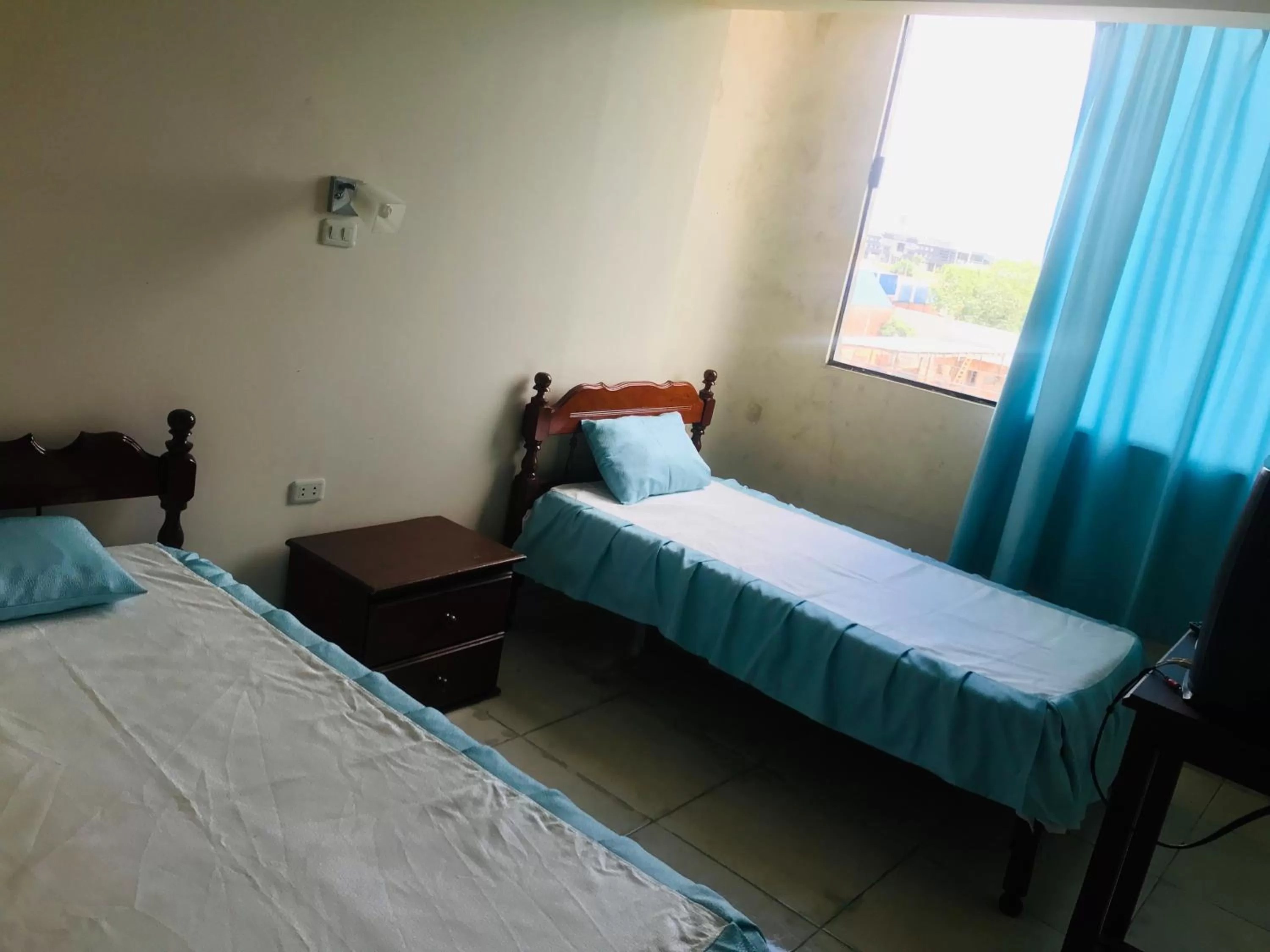 Bed in Hotel Viru Viru II