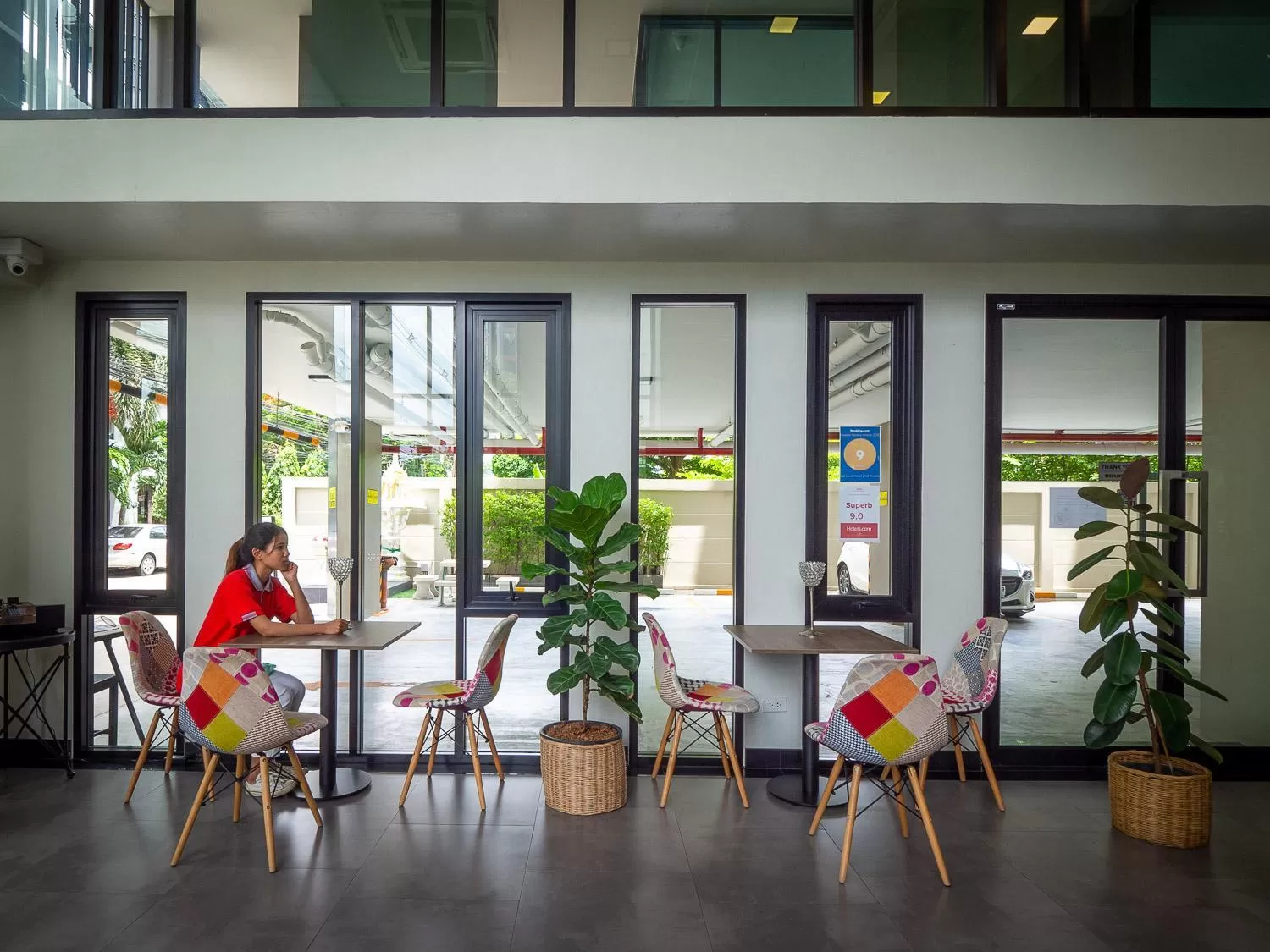 Lobby or reception in Casa Luxe Hotel and Resident