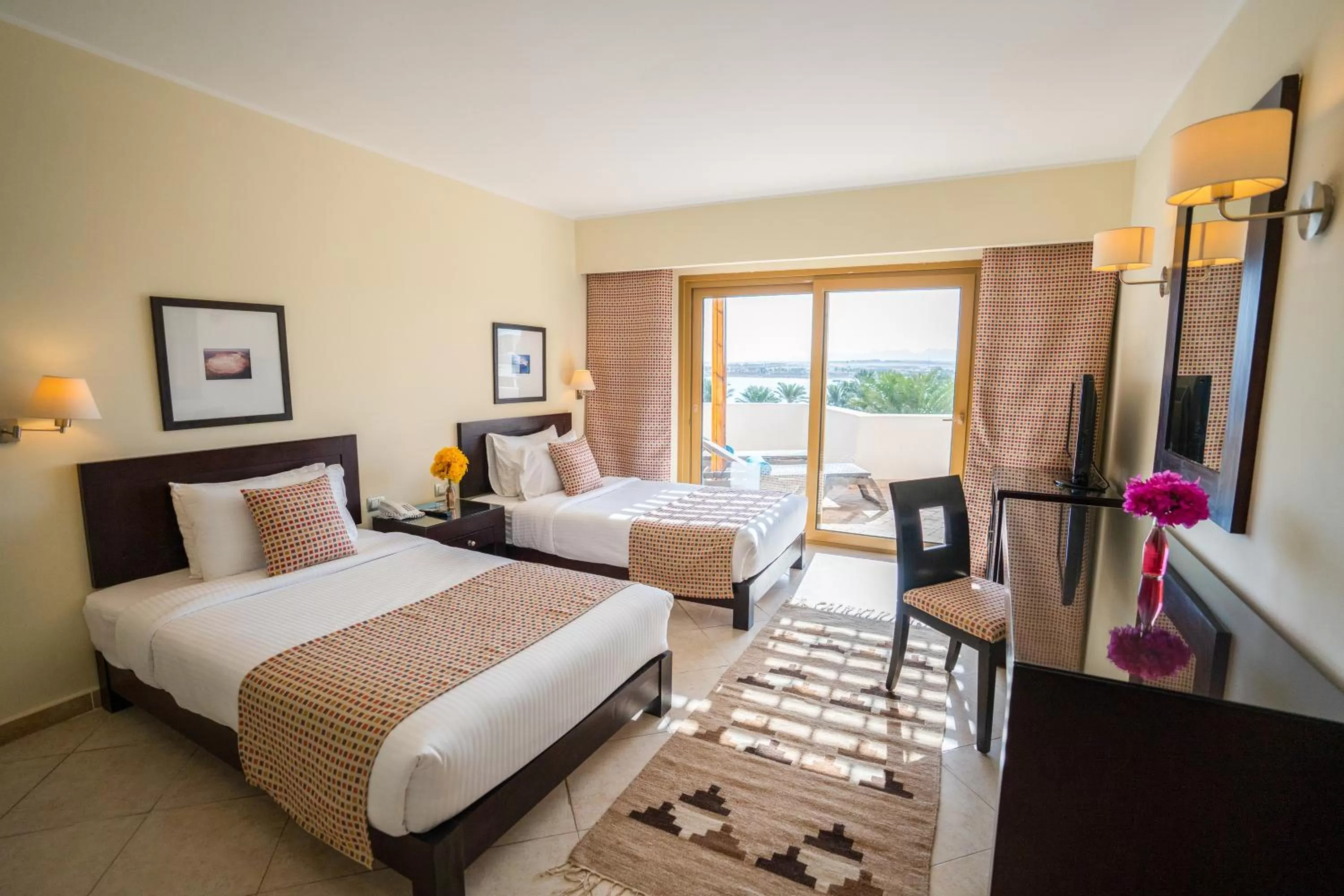 Bedroom, Bed in Fort Arabesque Resort, Spa & Villas