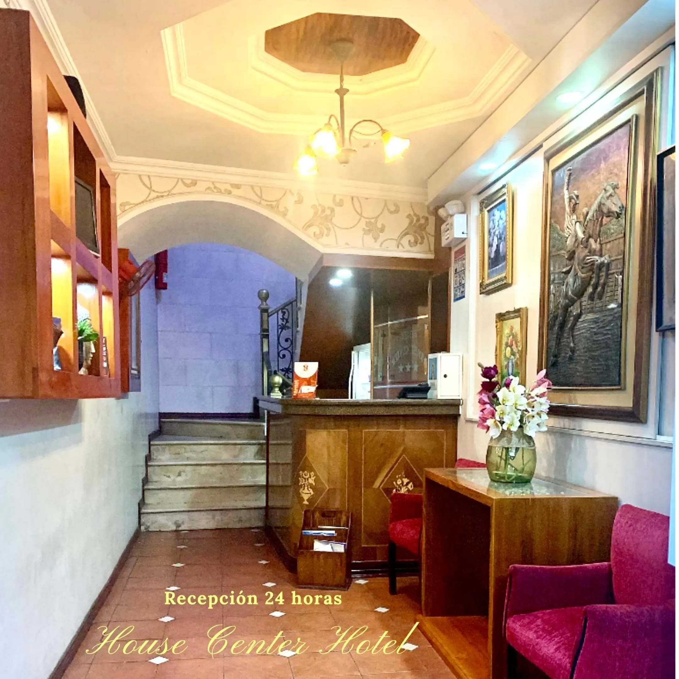Lobby or reception, Lobby/Reception in House Center