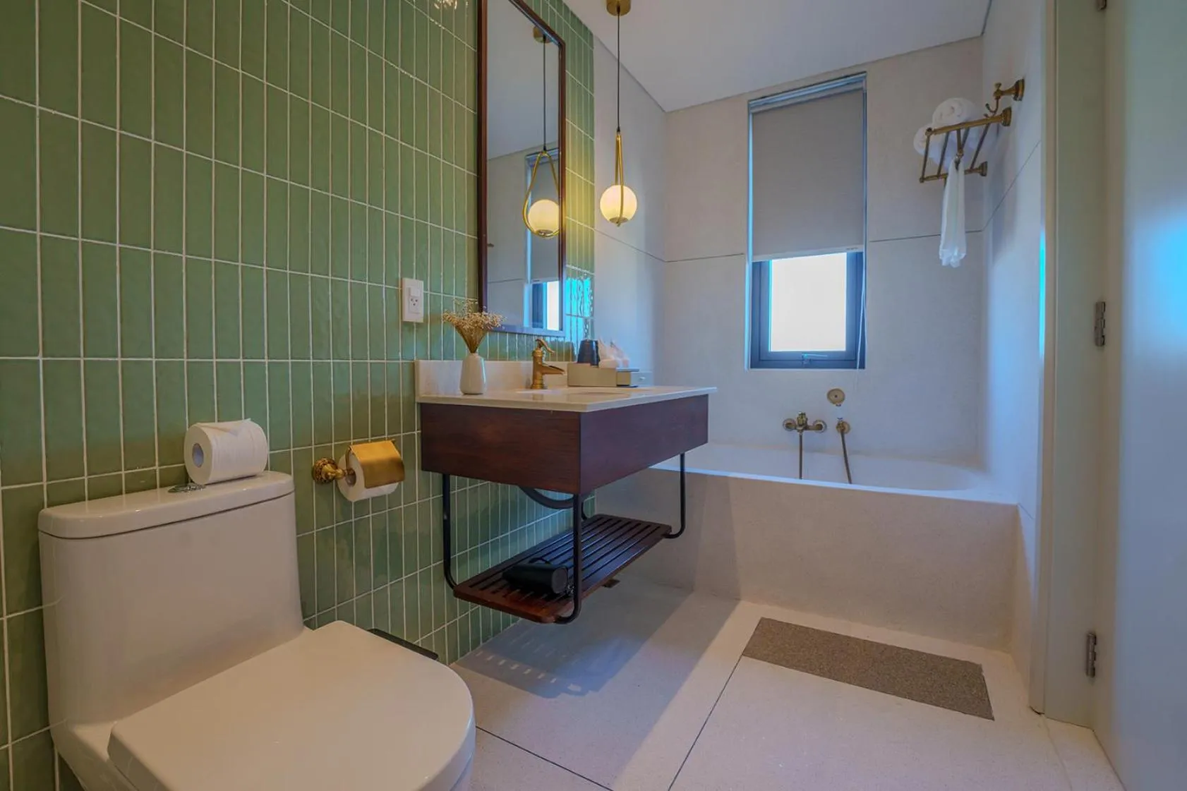 Bathroom in Cozy An Boutique Hotel Hoian