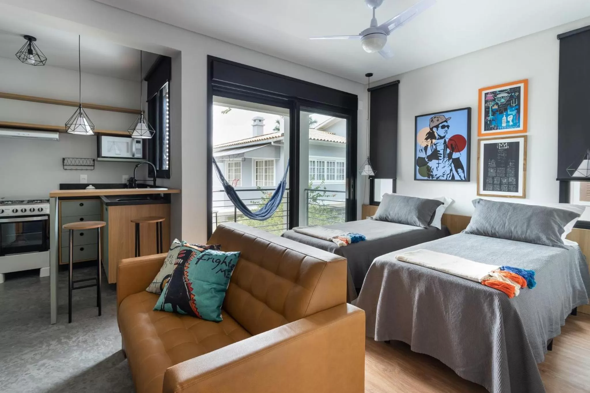 Photo of the whole room, Bed in Hospedaria da Lagoa