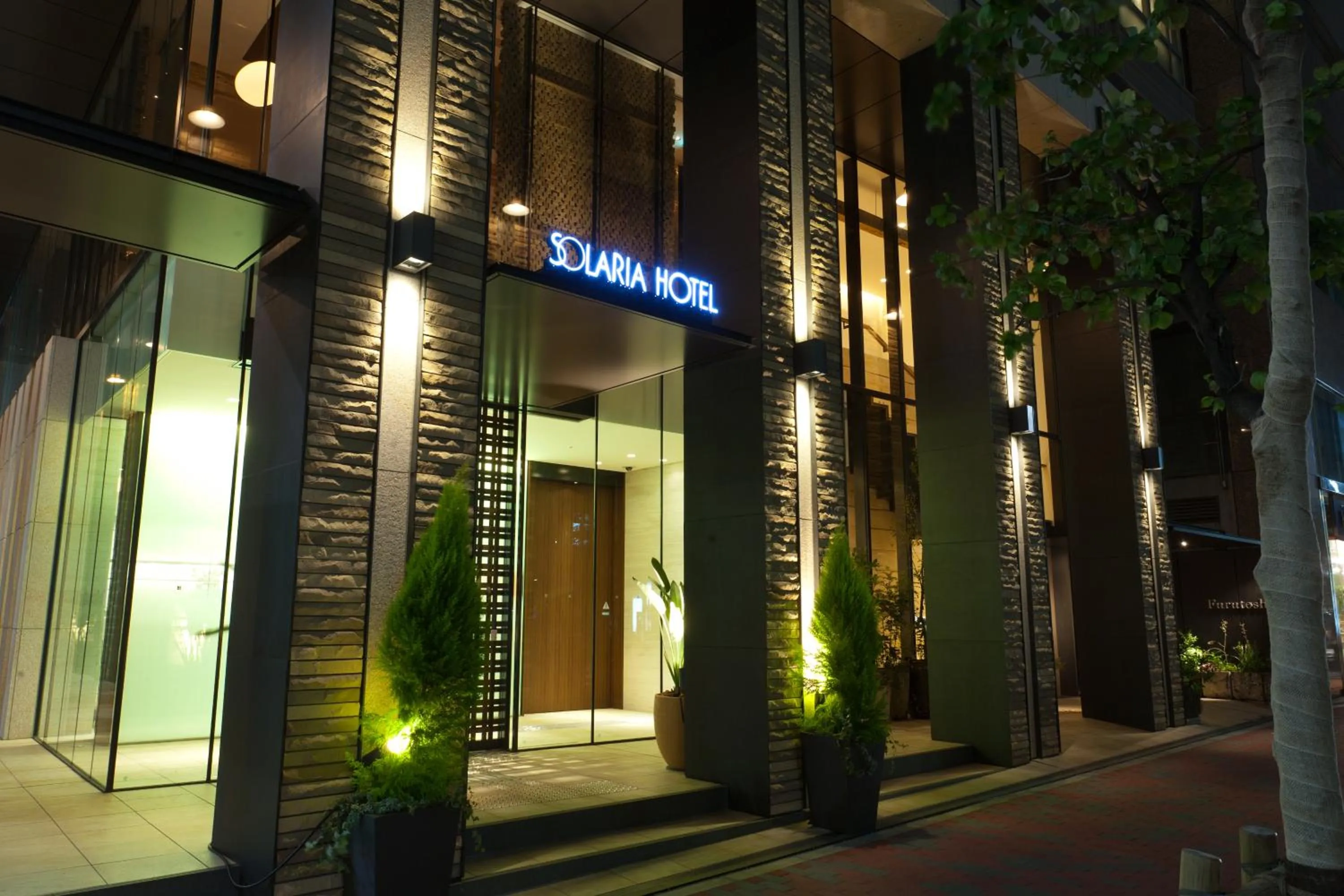 Property building in Solaria Nishitetsu Hotel Ginza