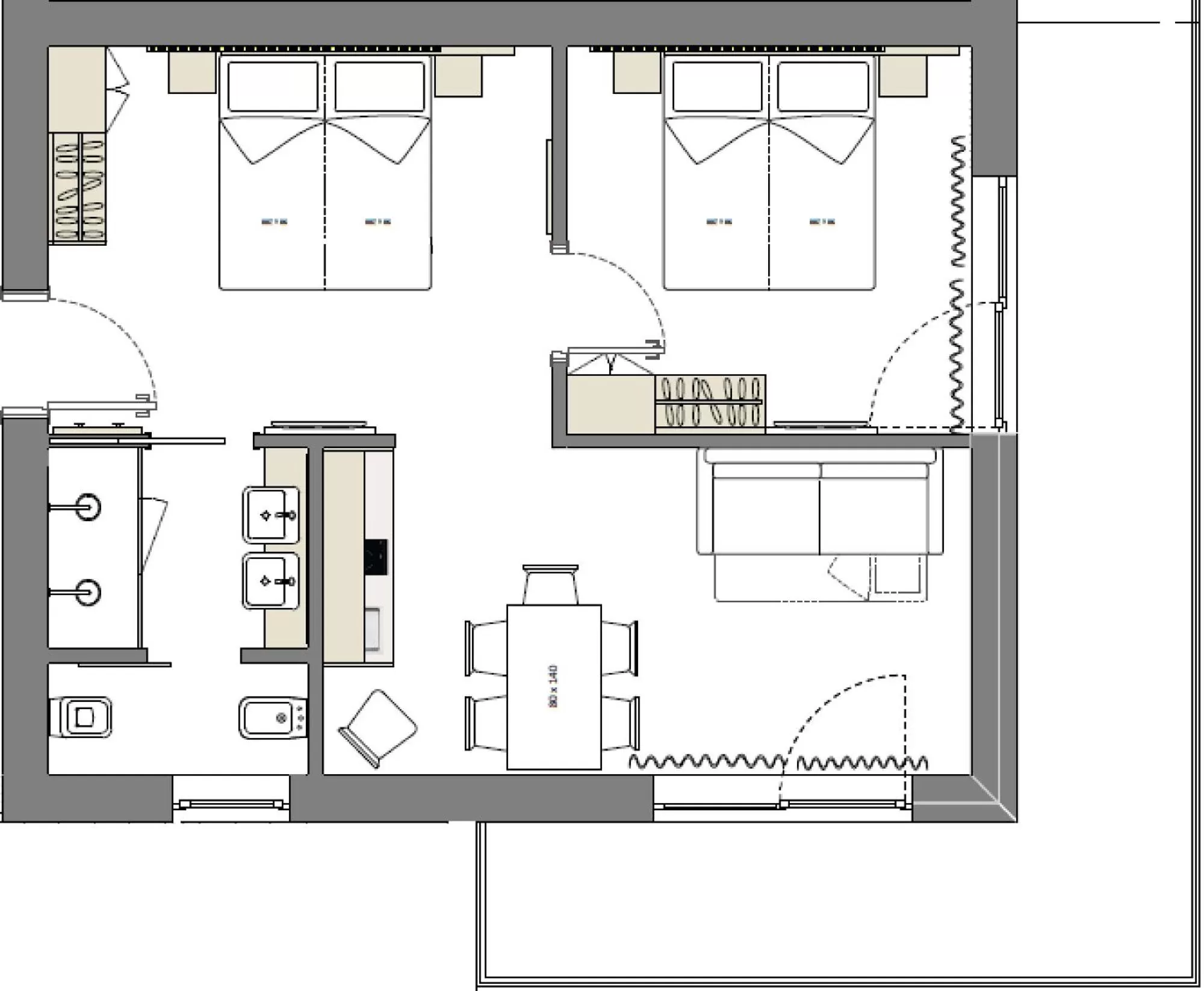 Photo of the whole room in Residence Garni Hotel Vineus